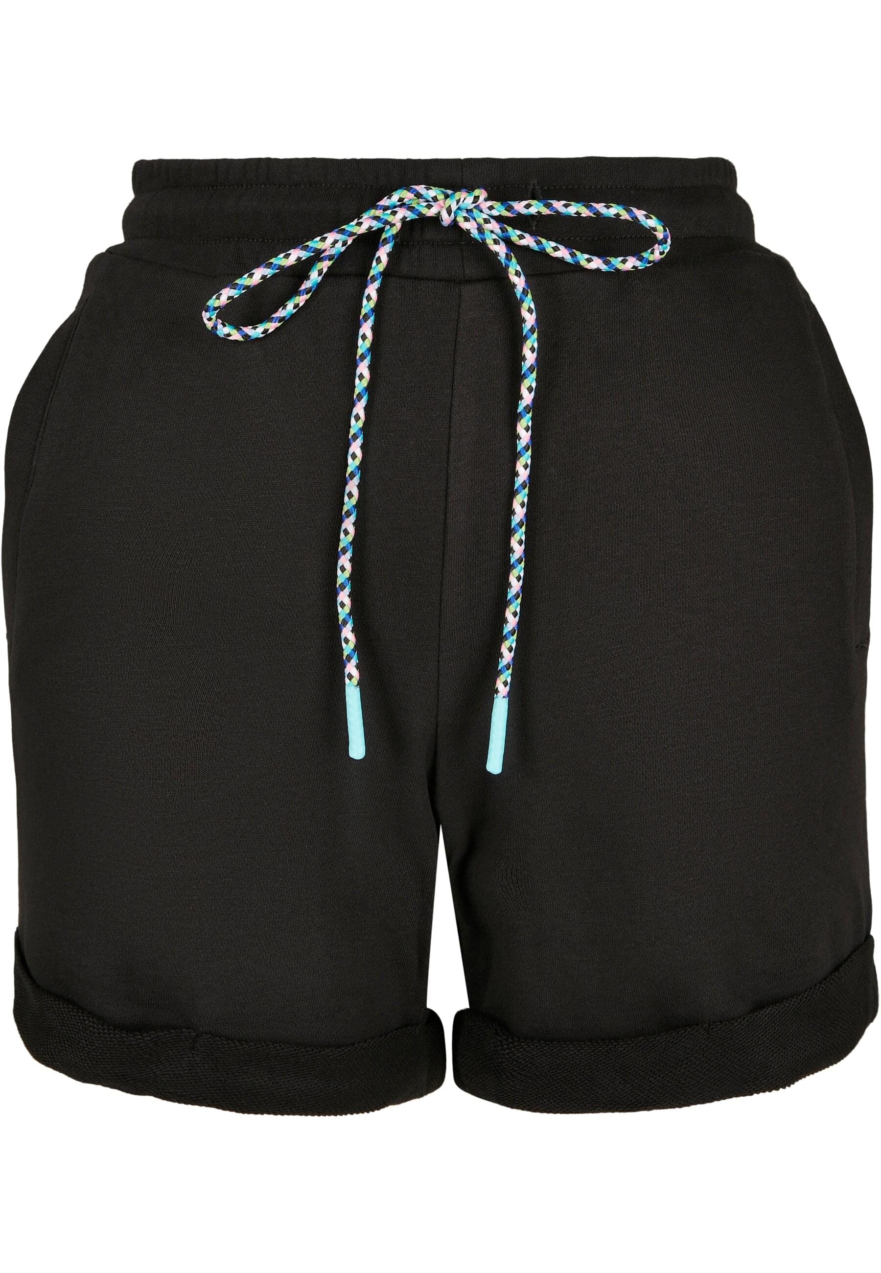 URBAN CLASSICS Stoffhose "Urban Classics Damen Ladies Beach Terry Shorts" günstig online kaufen