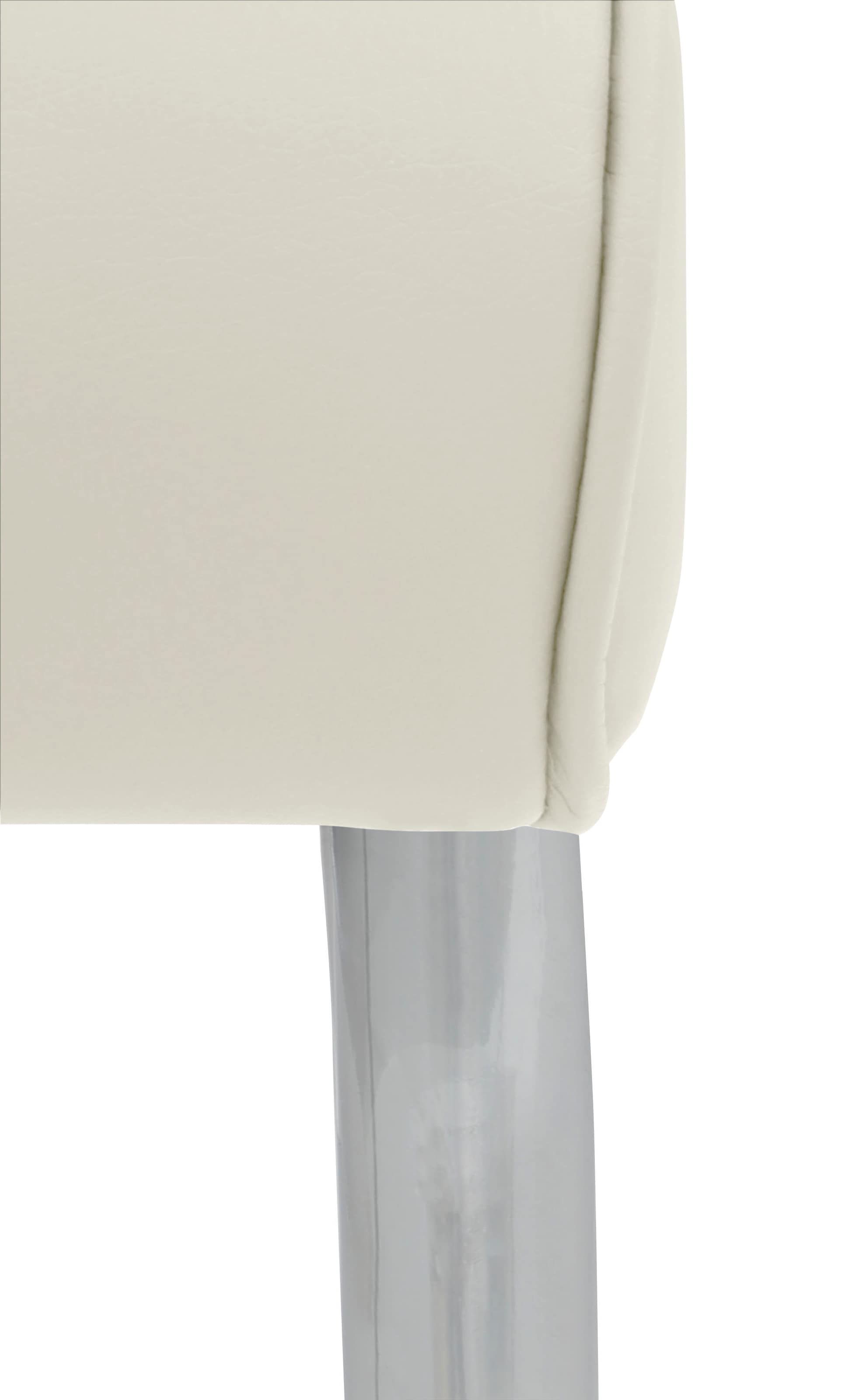 INOSIGN Freischwinger »Lano«, Kunstleder, im 2er Set, Sitz gepolstert, Gestell aus Metall, Sitzhöhe 50 cm