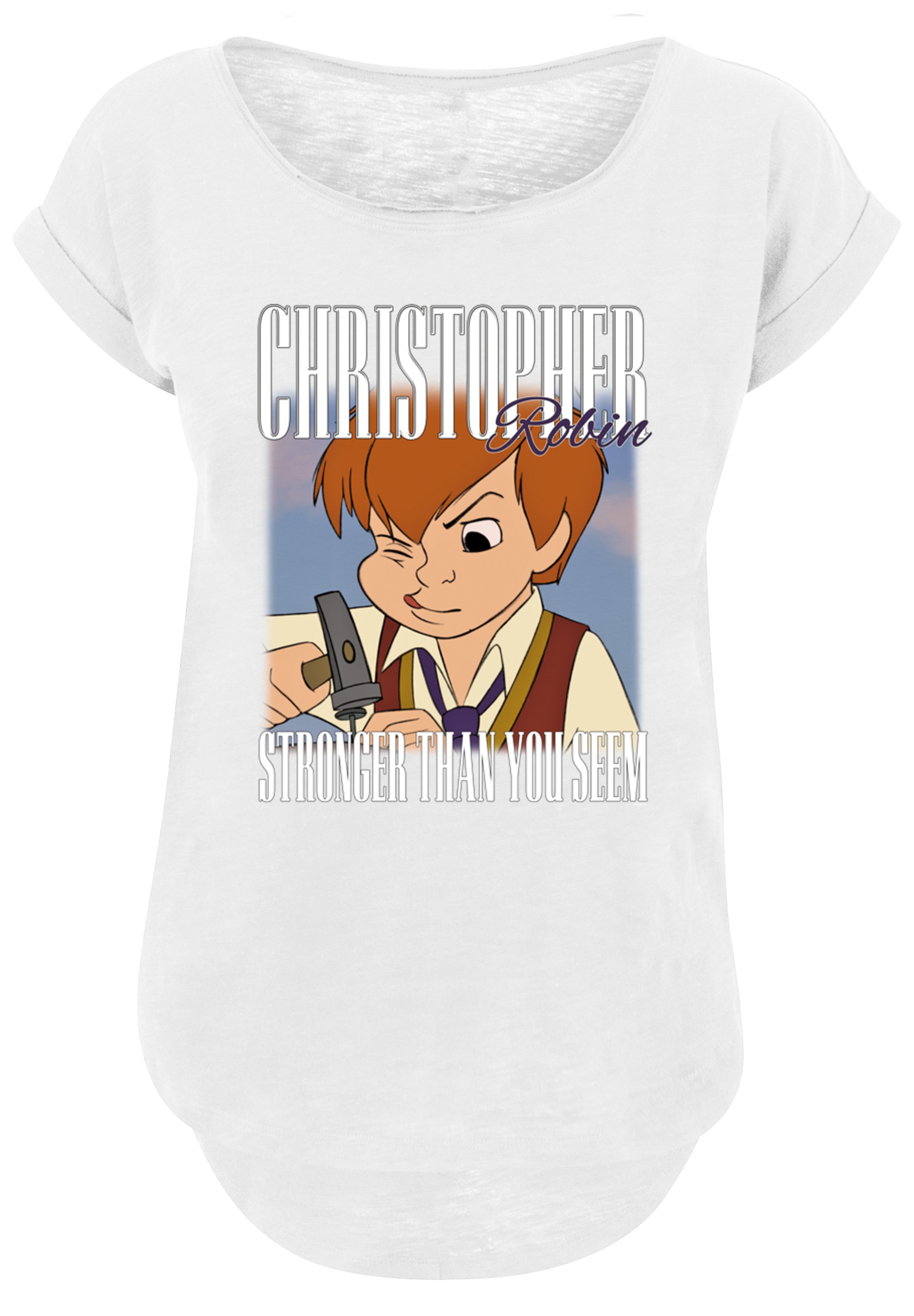 F4NT4STIC T-Shirt »Disney Winnie Puuh Der Bär Christopher Robin« Print