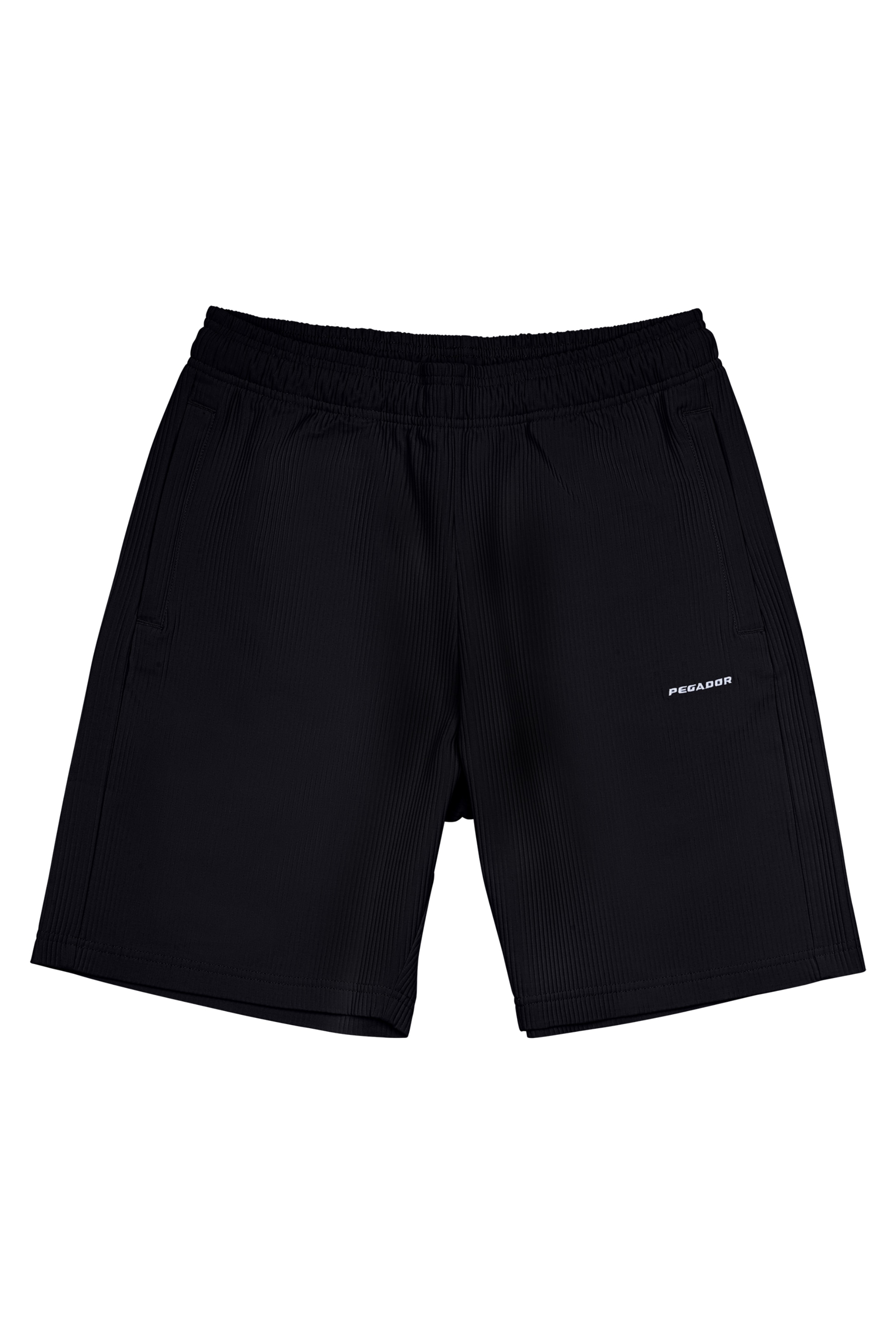 PEGADOR Shorts »TROY PLISSEE SHORTS«  Baumwollmischung, regular fit