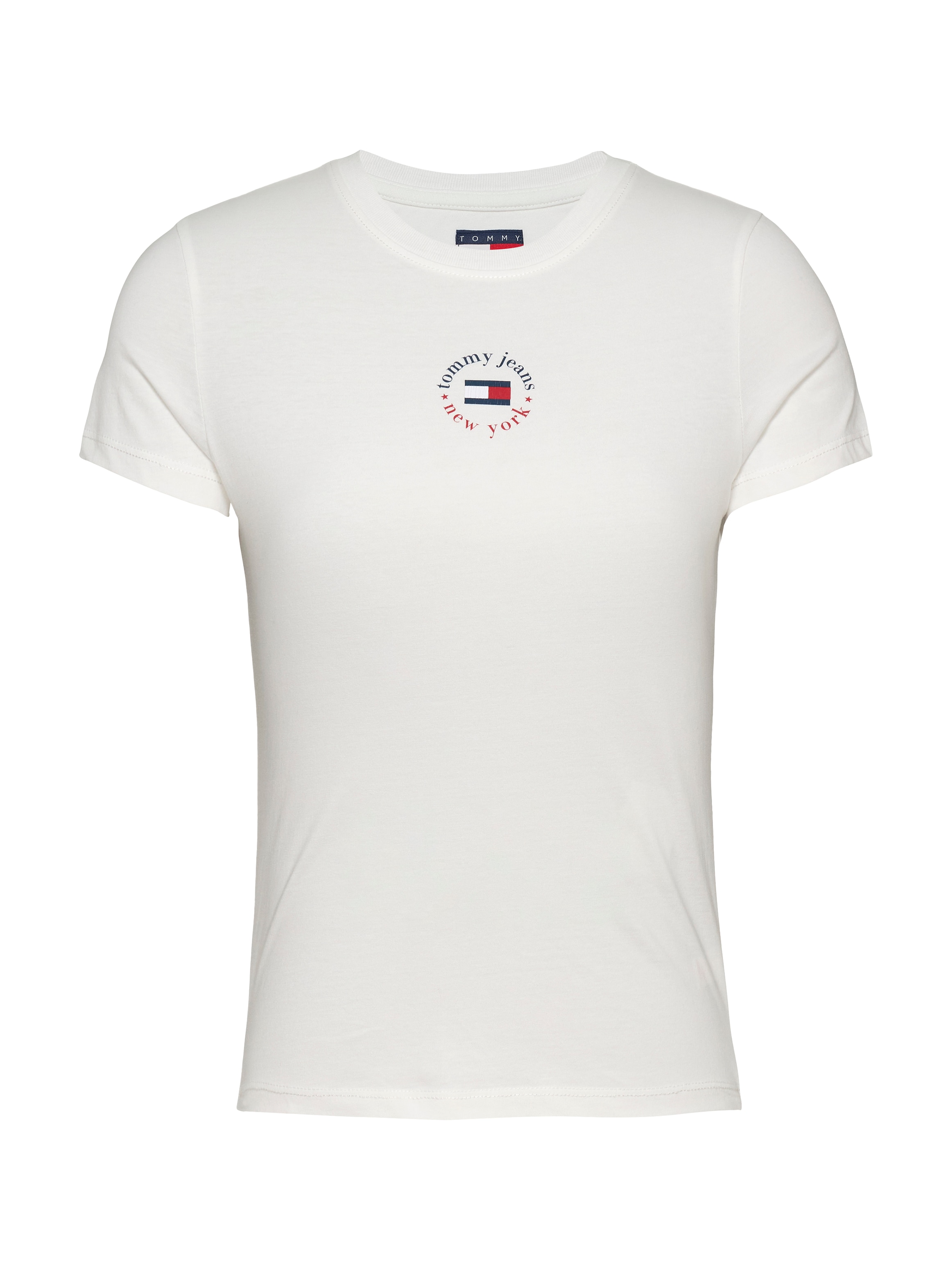 Tommy Jeans T-Shirt »TJW SLIM ESSENTIAL LOGO 2 TEE«, mit Logoschriftzug