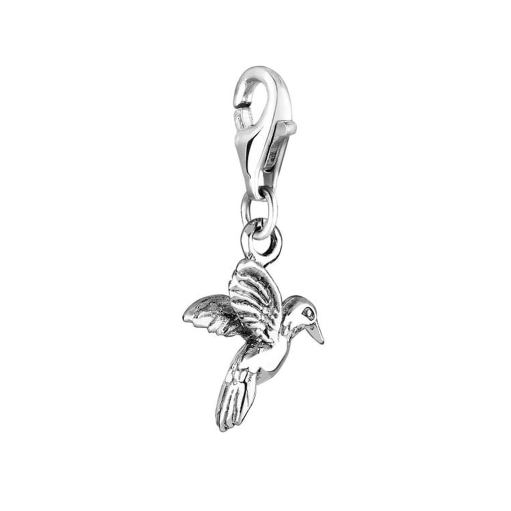 Nenalina Charm-Einhänger »Anhänger Kolibri Vogel 925 Silber«