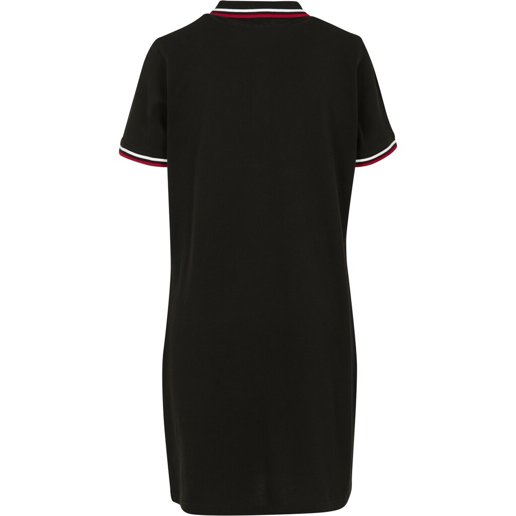 URBAN CLASSICS Shirtkleid »Urban Classics Damen Ladies Polo Dress«, (1 tlg.)