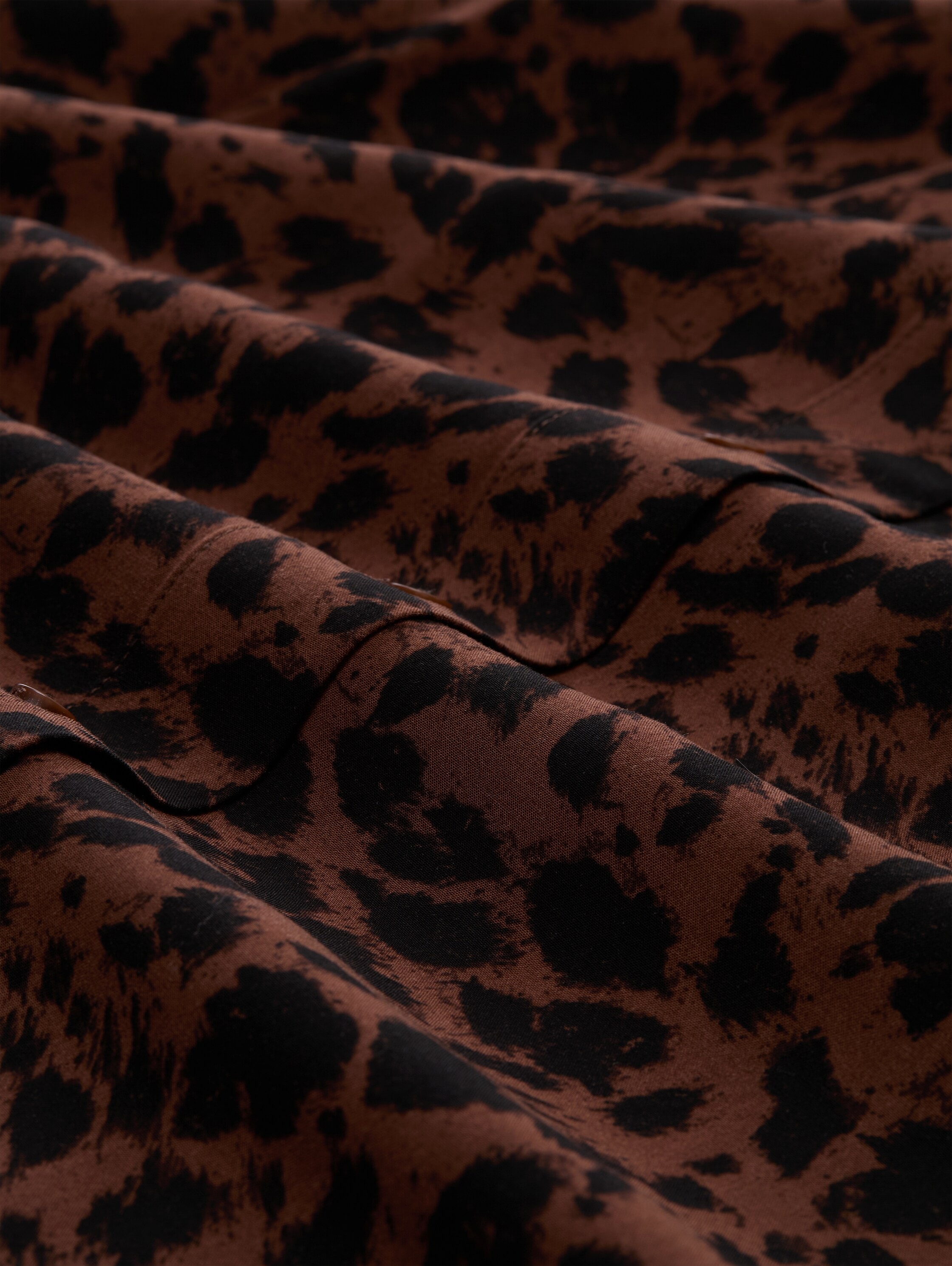 TOM TAILOR PLUS Klassische Bluse , mit Leo-Print
