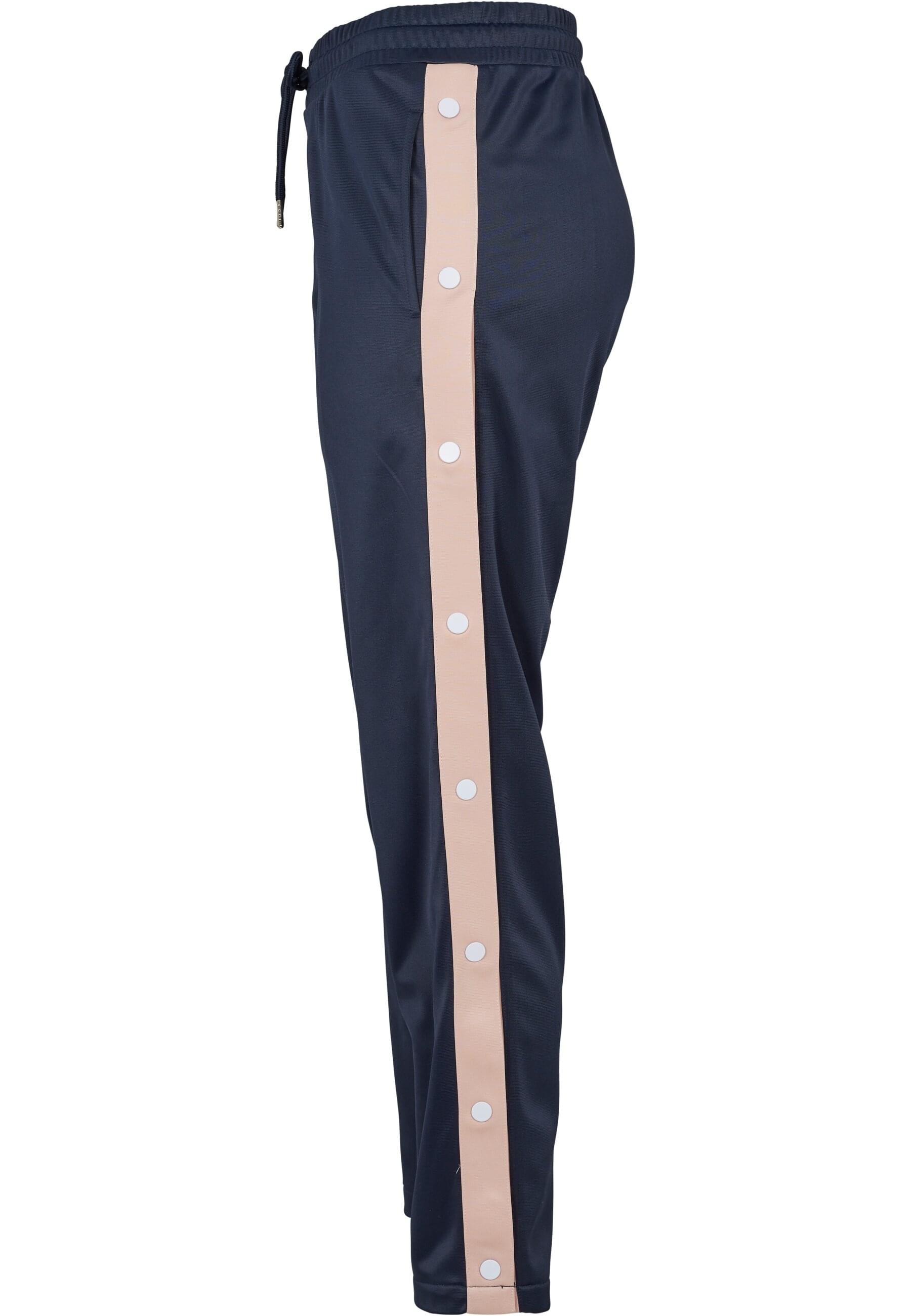 URBAN CLASSICS Stoffhose »Urban Classics Damen Ladies Button Up Track Pants«, (1 tlg.)