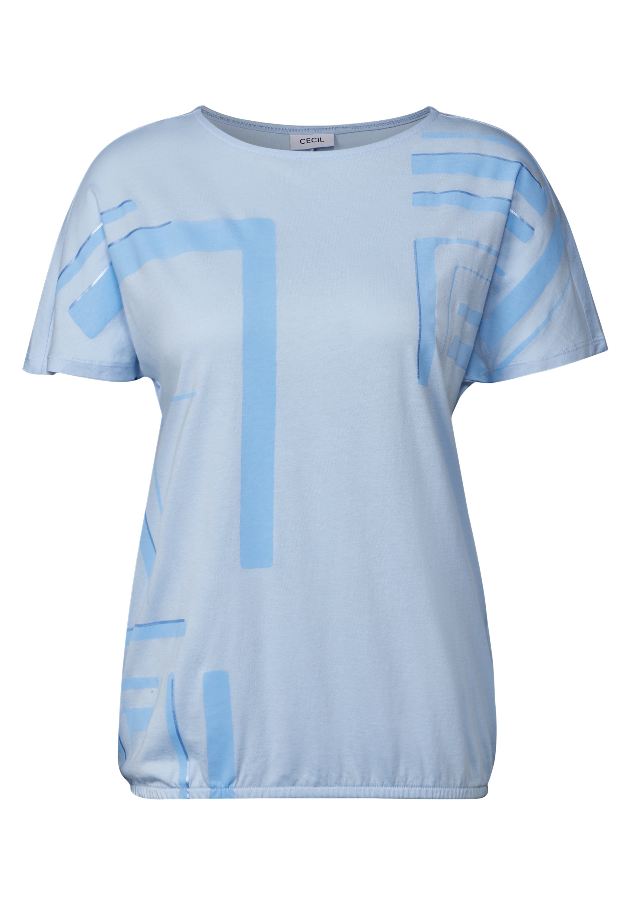 Cecil T-Shirt, mit U-Boot-Ausschnitt