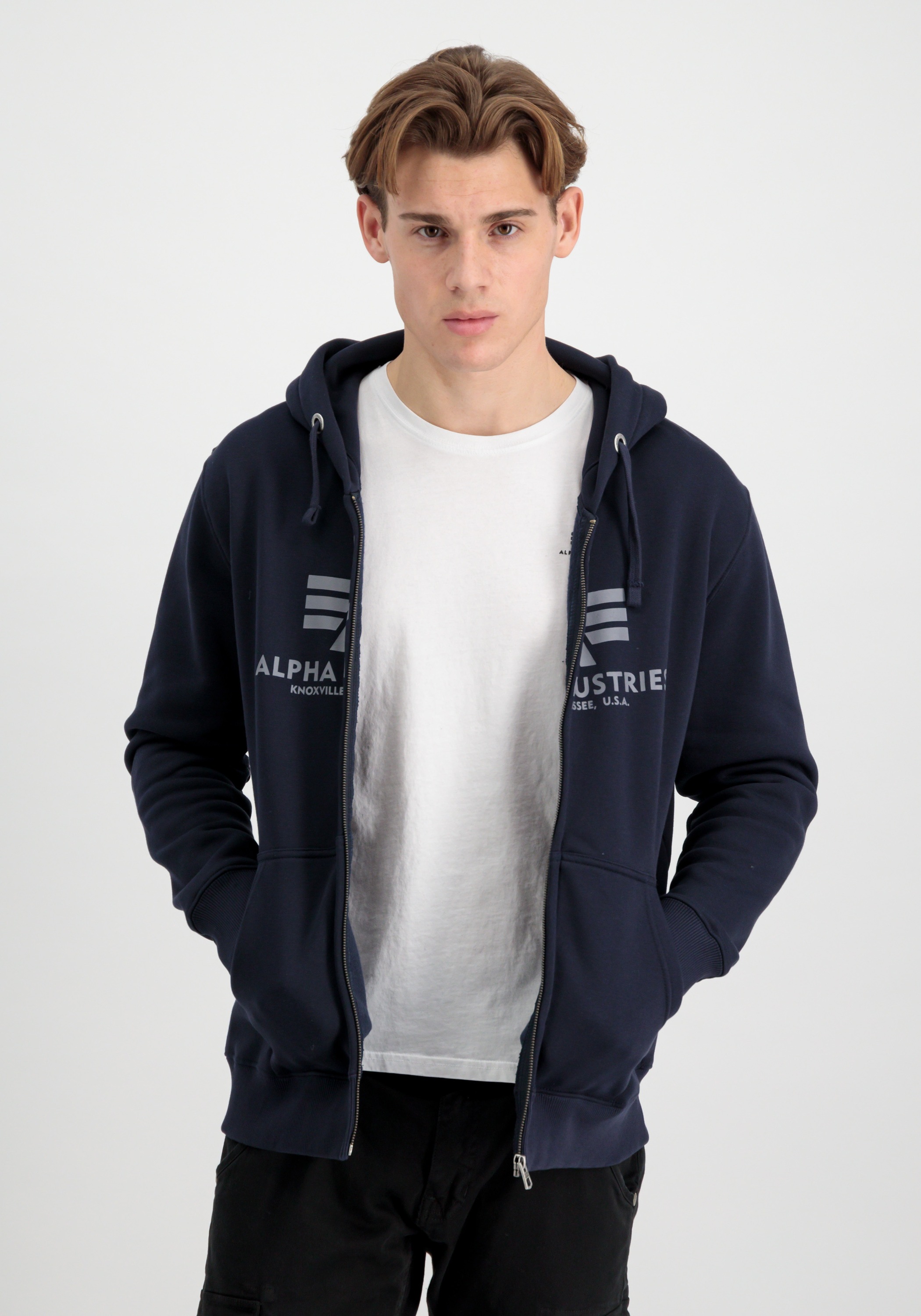 Alpha Industries Hoodie "Basic Zip Hoodie BL" günstig online kaufen