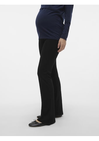 Stretch-Umstandshose »MLLUNA JRS PINTUCK FLARE PANT A. NOOS«