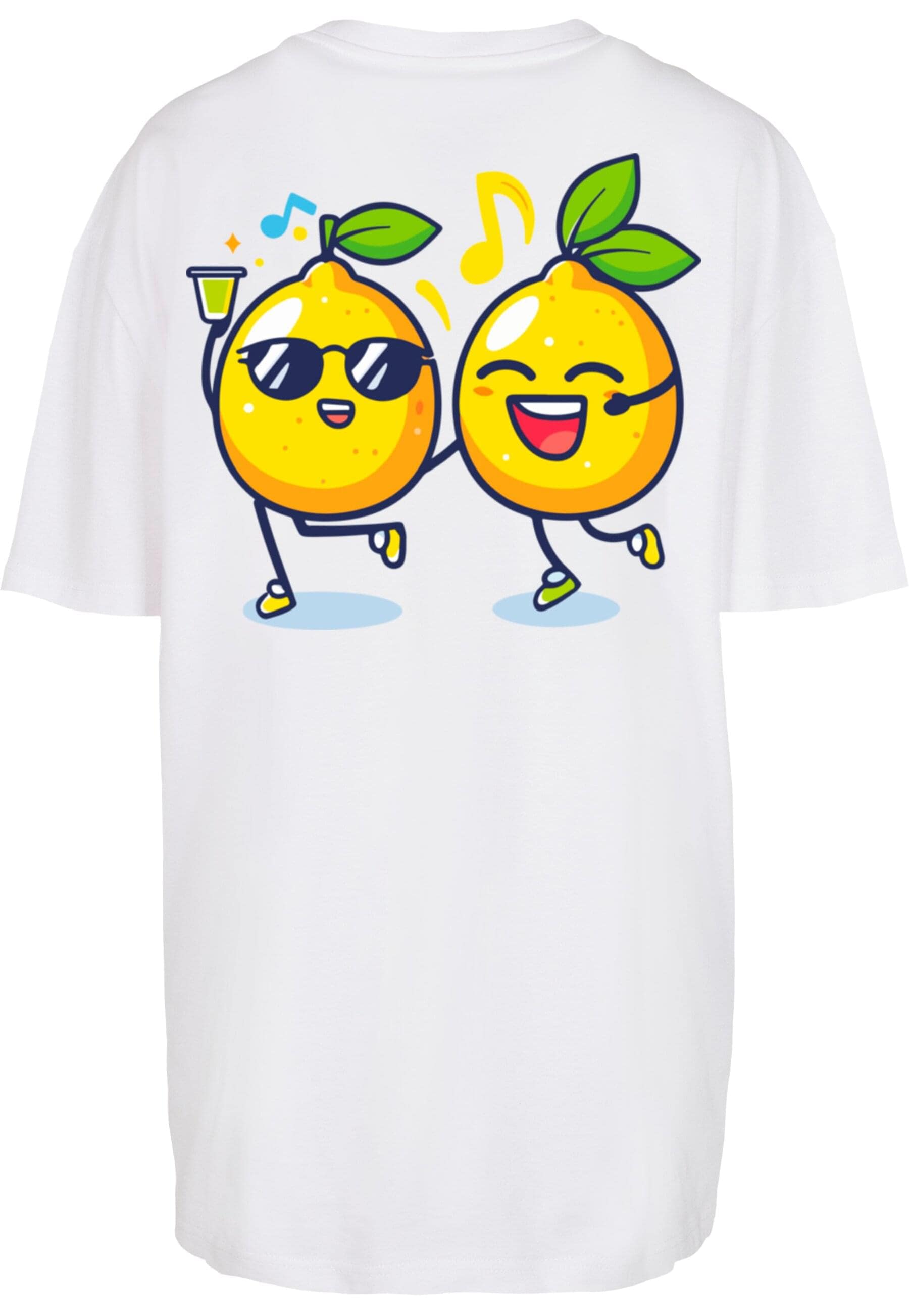 Merchcode T-Shirt »Merchcode Ladies Lemon Party Oversized Tee«, (1 tlg.)