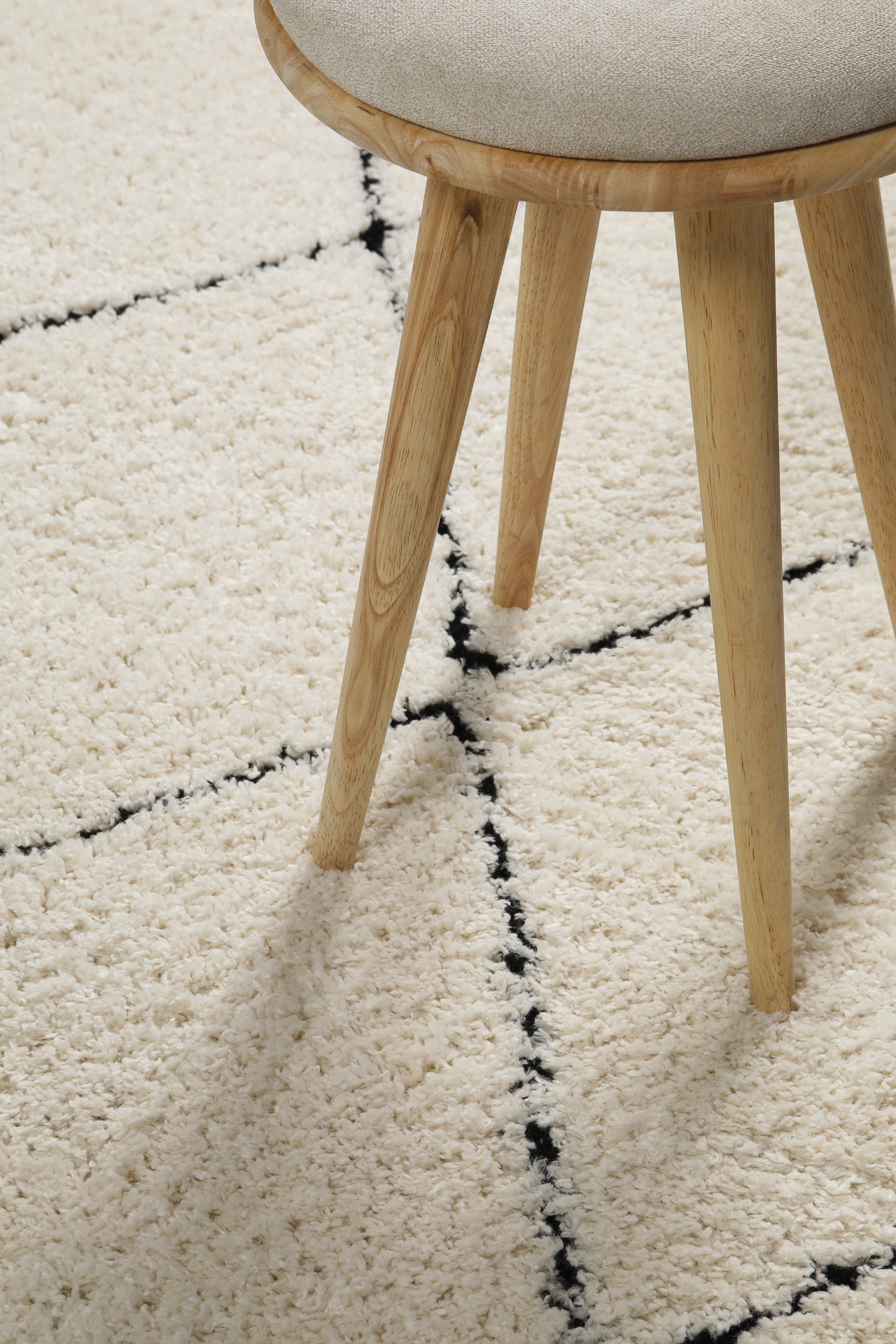 Wecon home Hochflor-Läufer »STUDIO two«, rechteckig, 35 mm Höhe, weicher und kuscheliger Flor, Wohnzimmer, Schlafzimmer, im Berber-Stil