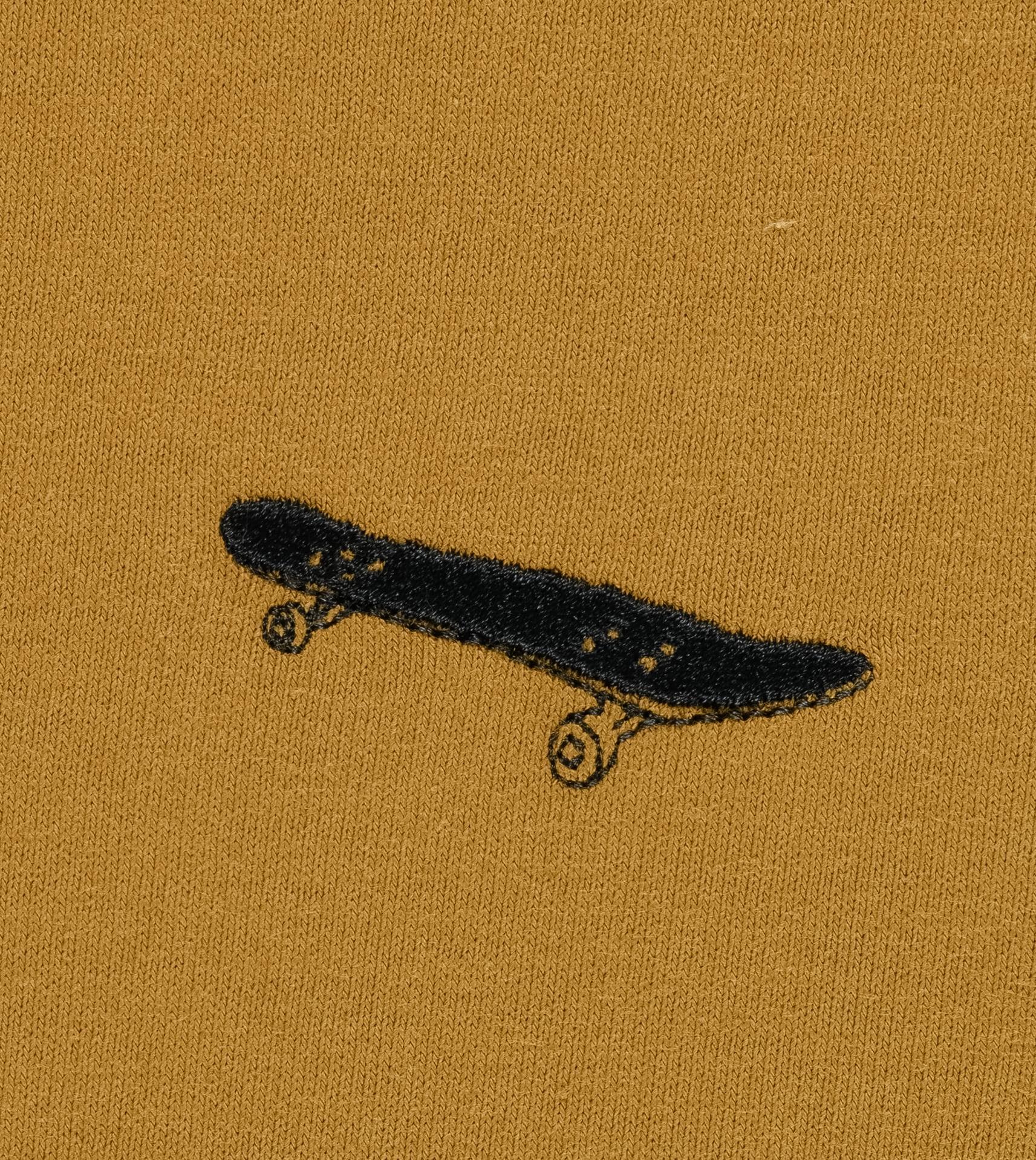 Ragwear T-Shirt »Samms I Gots YOUMODO« Kurzärmliges Shirt mit Skateboard-Stickerei