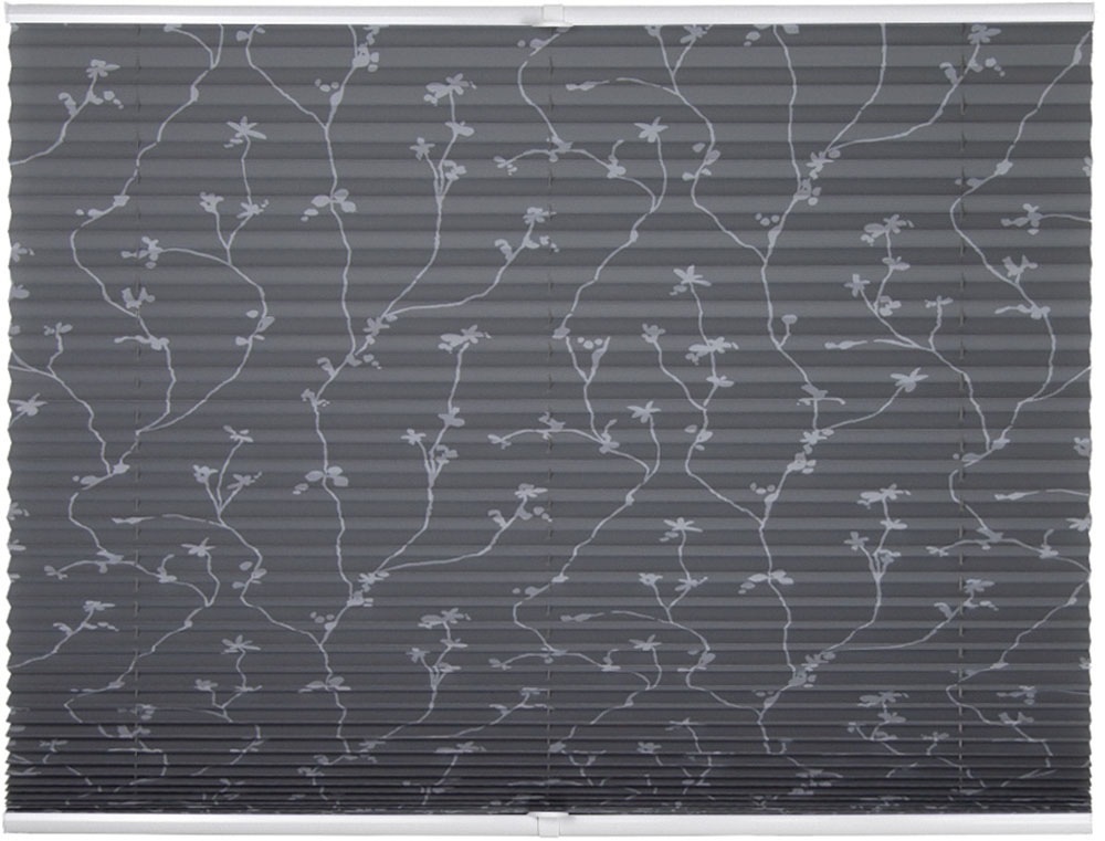 GARESA Plissee "Blume" Lichtschutz ohne Bohren verspannt einfache Montage, günstig online kaufen