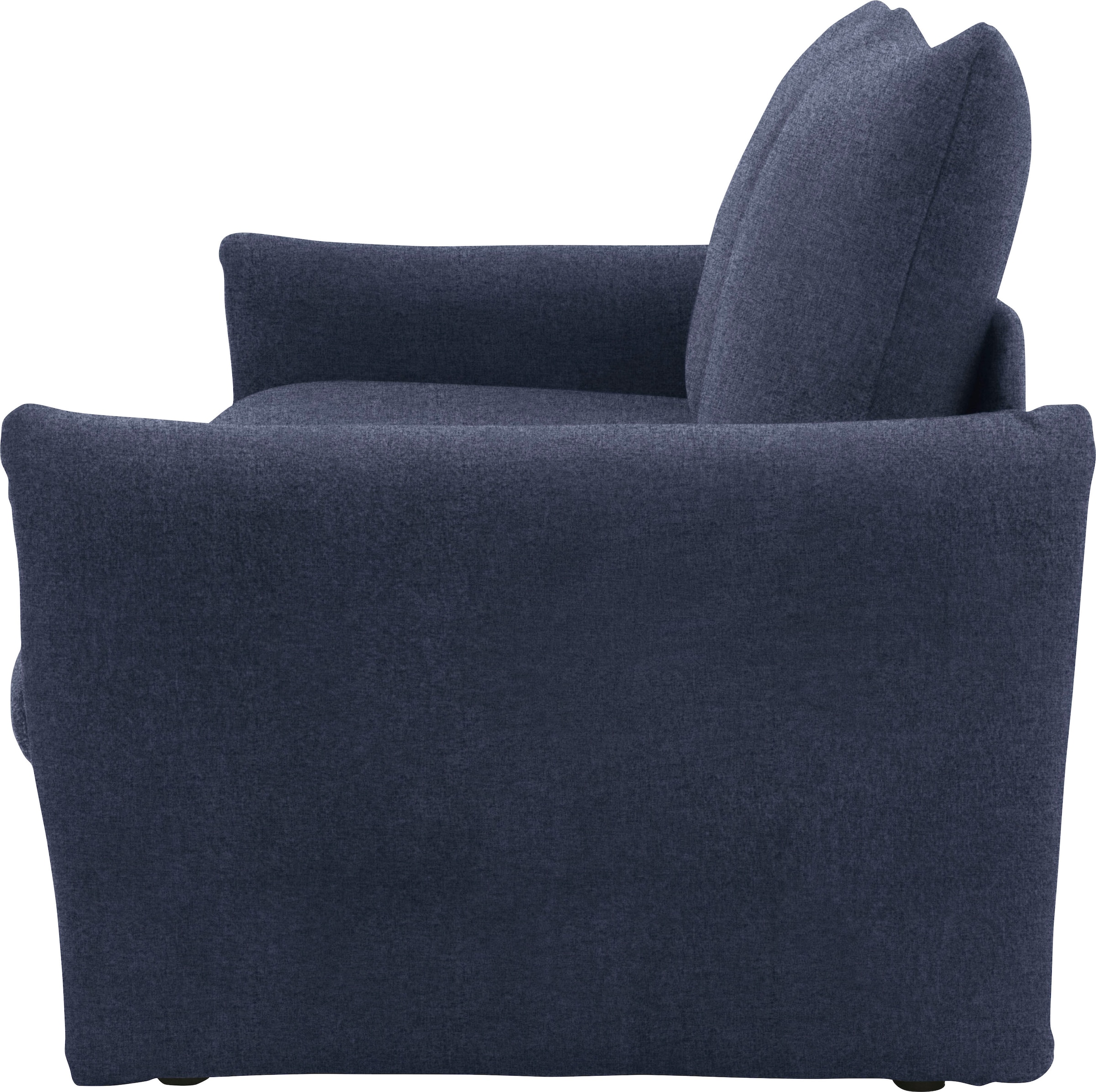 DOMO collection Schlafsofa »700023 Schlaffunktion, Federkern, 2-Sitzer, stabile Liegefläche«, Sitzflächen einzeln ausklappbar zum Schlafen, Relaxen und Entspannen