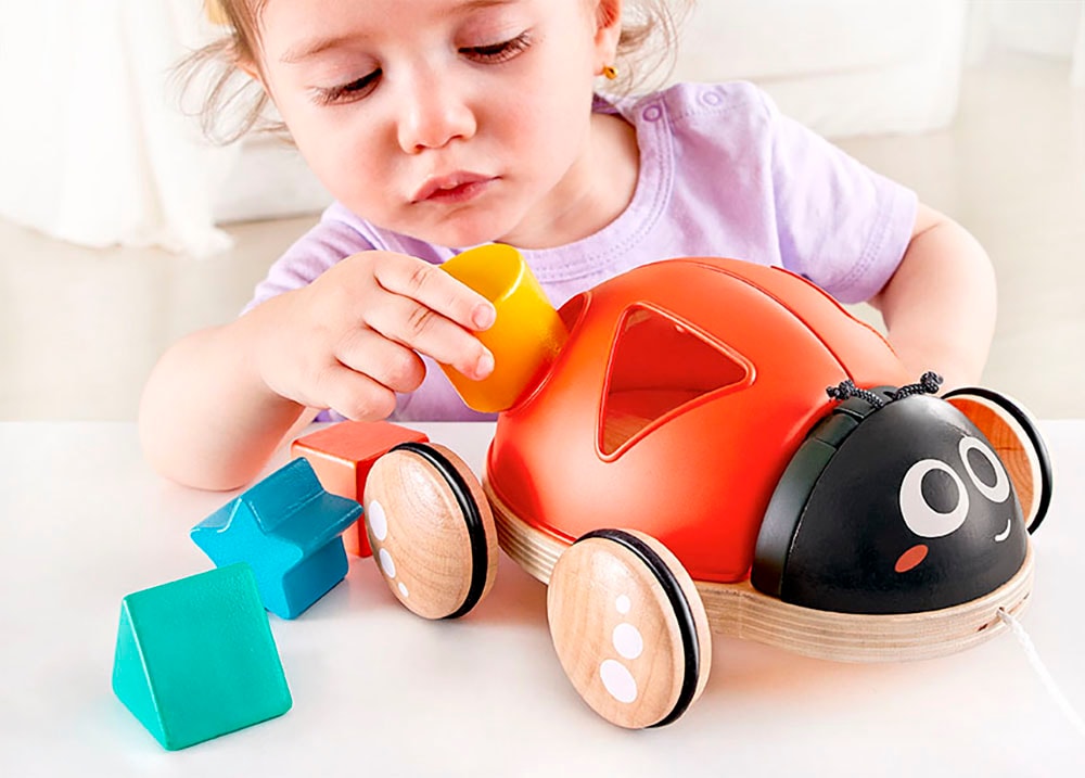 Hape Steckspielzeug »Formensortierer Marienkäfer«