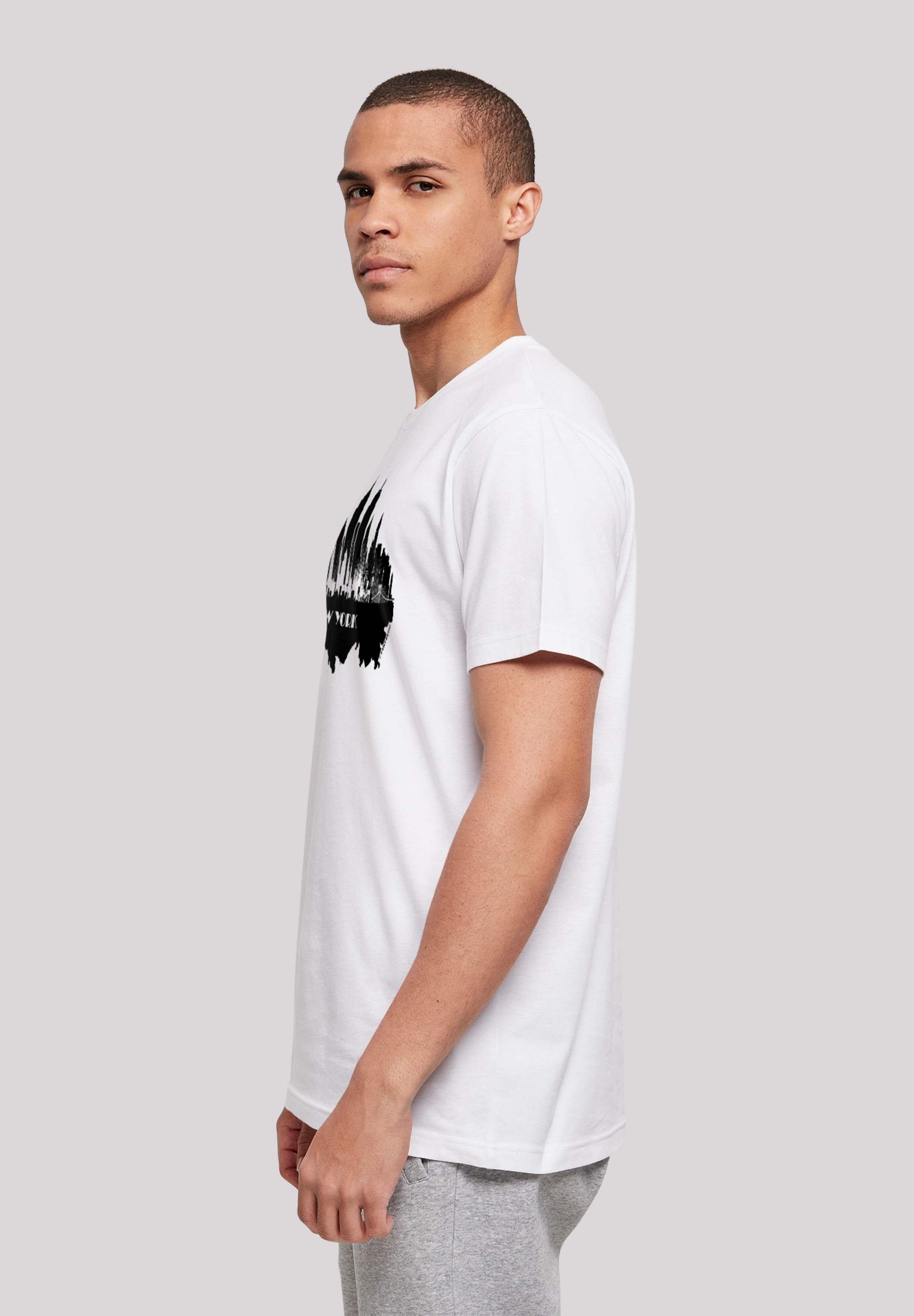 F4NT4STIC T-Shirt »Cities Collection - New York skyline« Print