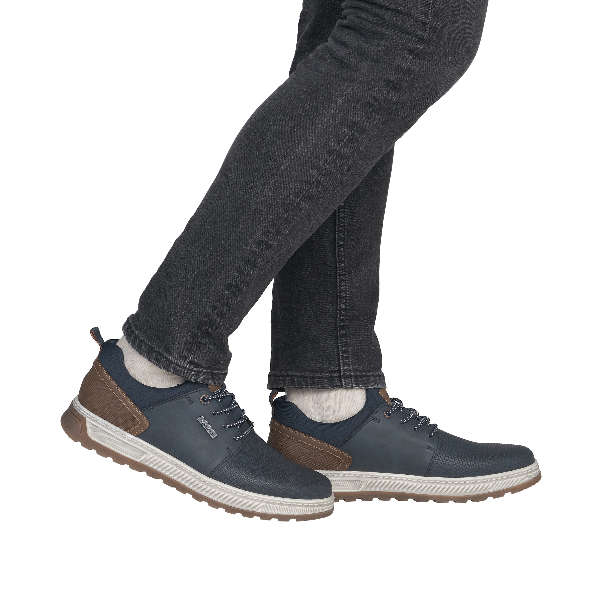 Rieker Slip-On Sneaker  Freizeitschuh, Halbschuh, Slipper mit TEX-Membrane