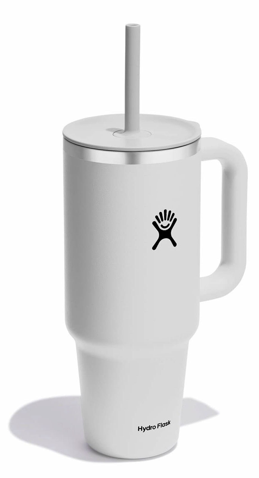 Hydro Flask "All Around Travel Tumbler in den Größen 24 oz/ 32 oz / 40 oz" Thermo Cup mit Strohhalm, 709 ml/ 946 ml/ 1182 ml