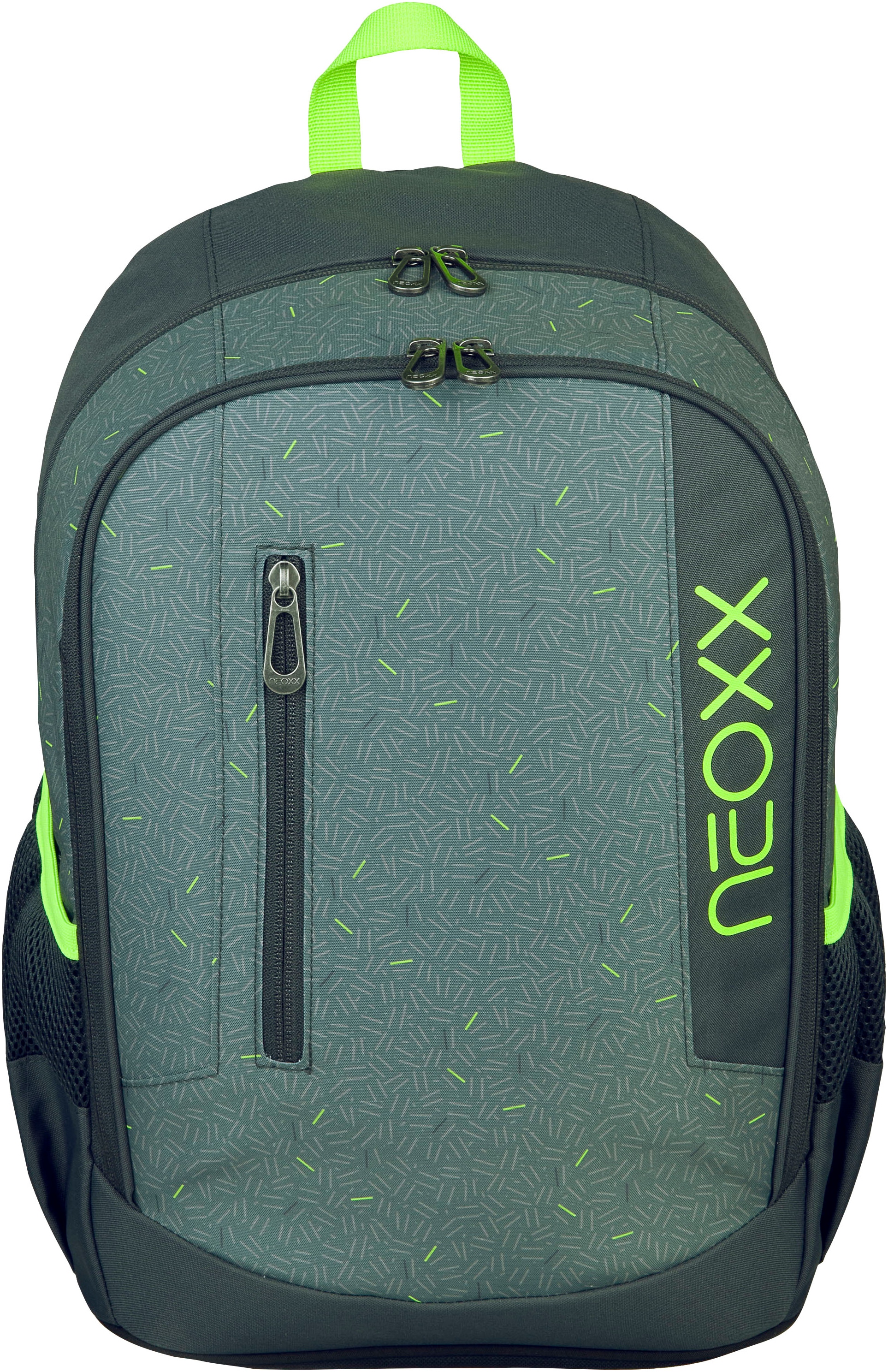 neoxx Schulrucksack "Flow, Boom", teilweise aus recyceltem Material