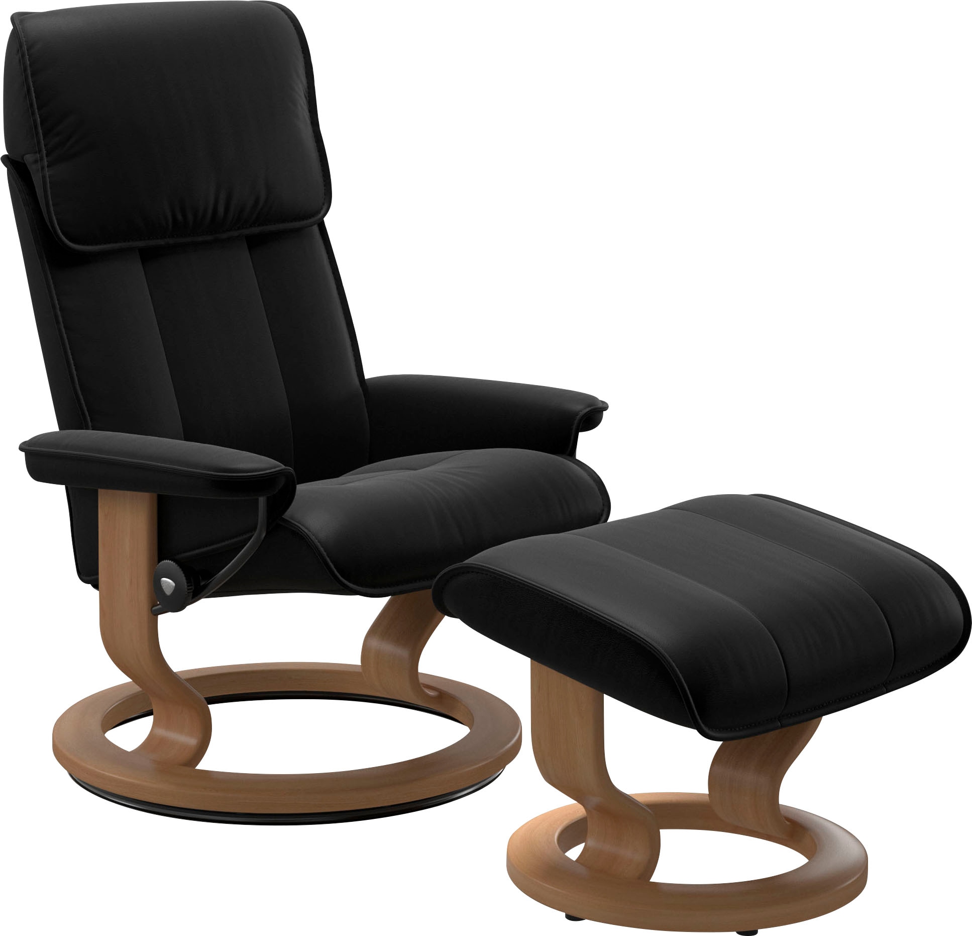 Stressless "Admiral" mit Classic Base, Größe M & L, Gestell Eiche günstig online kaufen