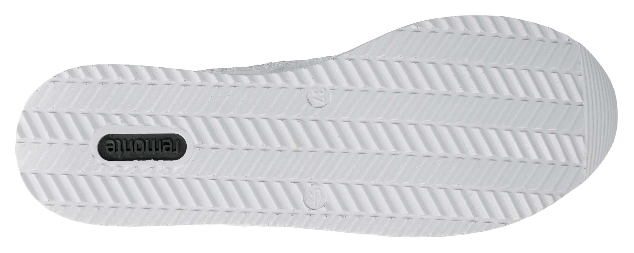 Remonte Plateausneaker, Freiezitschuh, Halbschuh, Schnürschuh, vegan, Kontrastbesatz