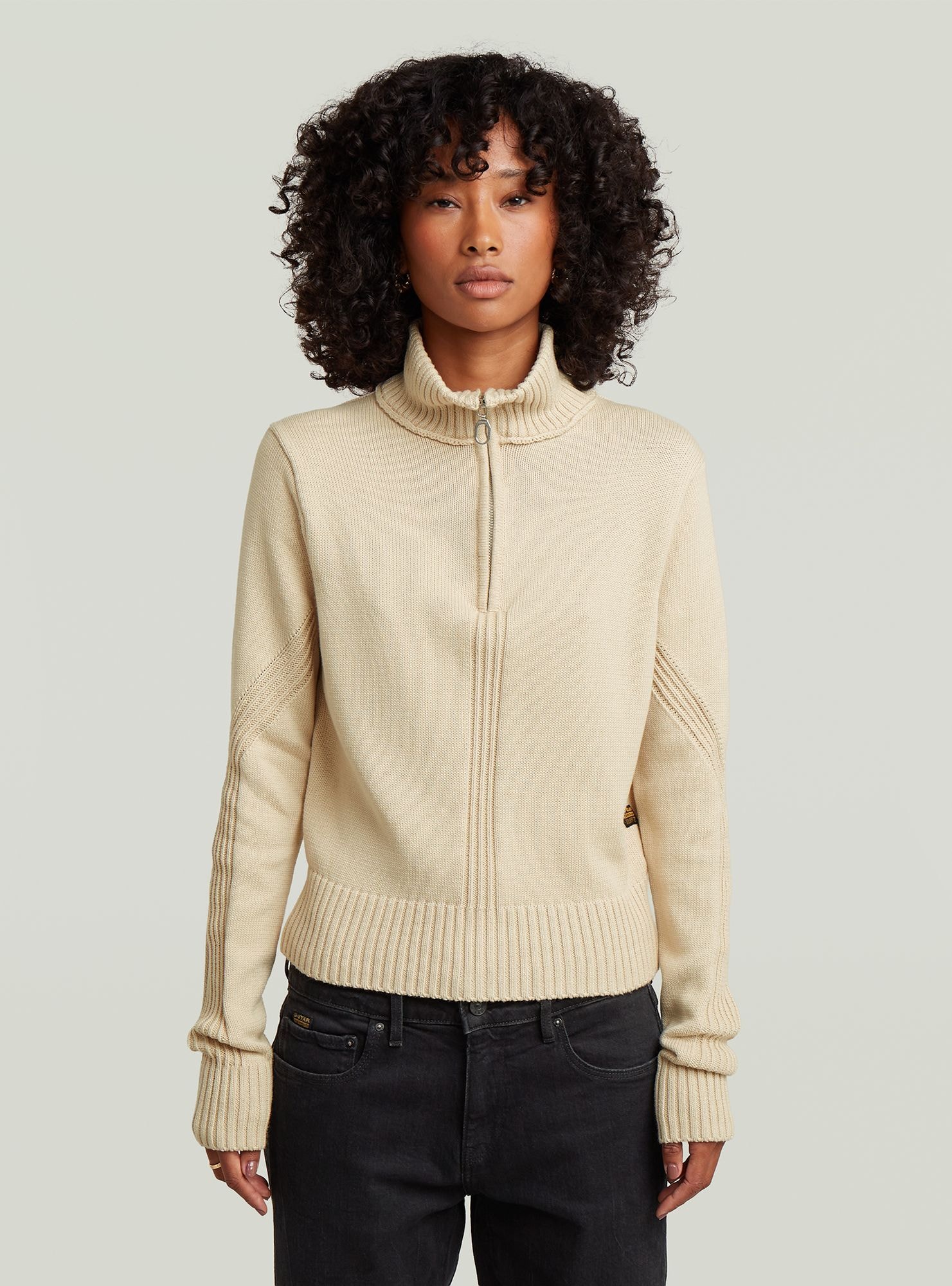 G-STAR "Milano Half Zip Knit"