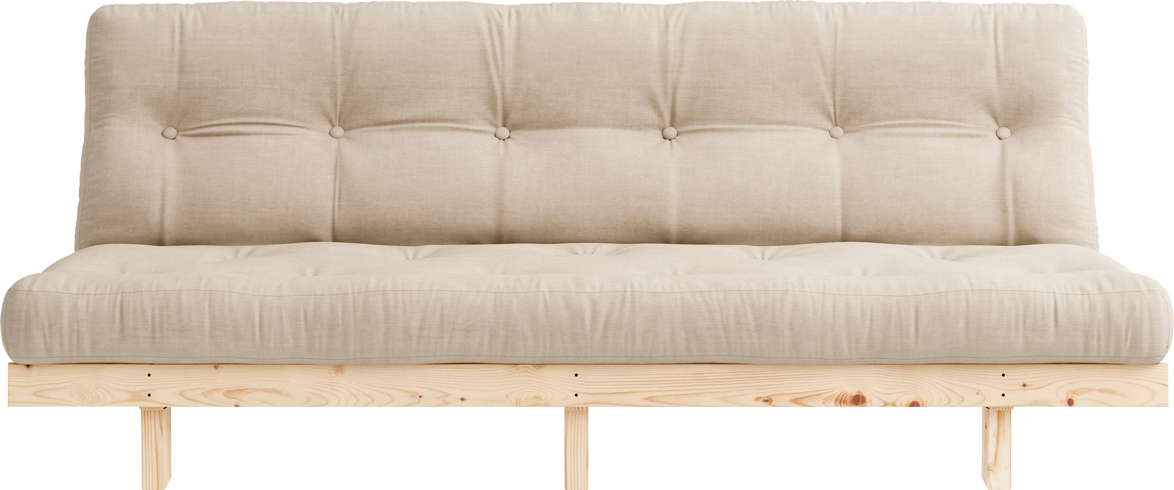 Karup Design Schlafsofa "Lean", (2 St.), mit Bettfunktion und Futonmatratze