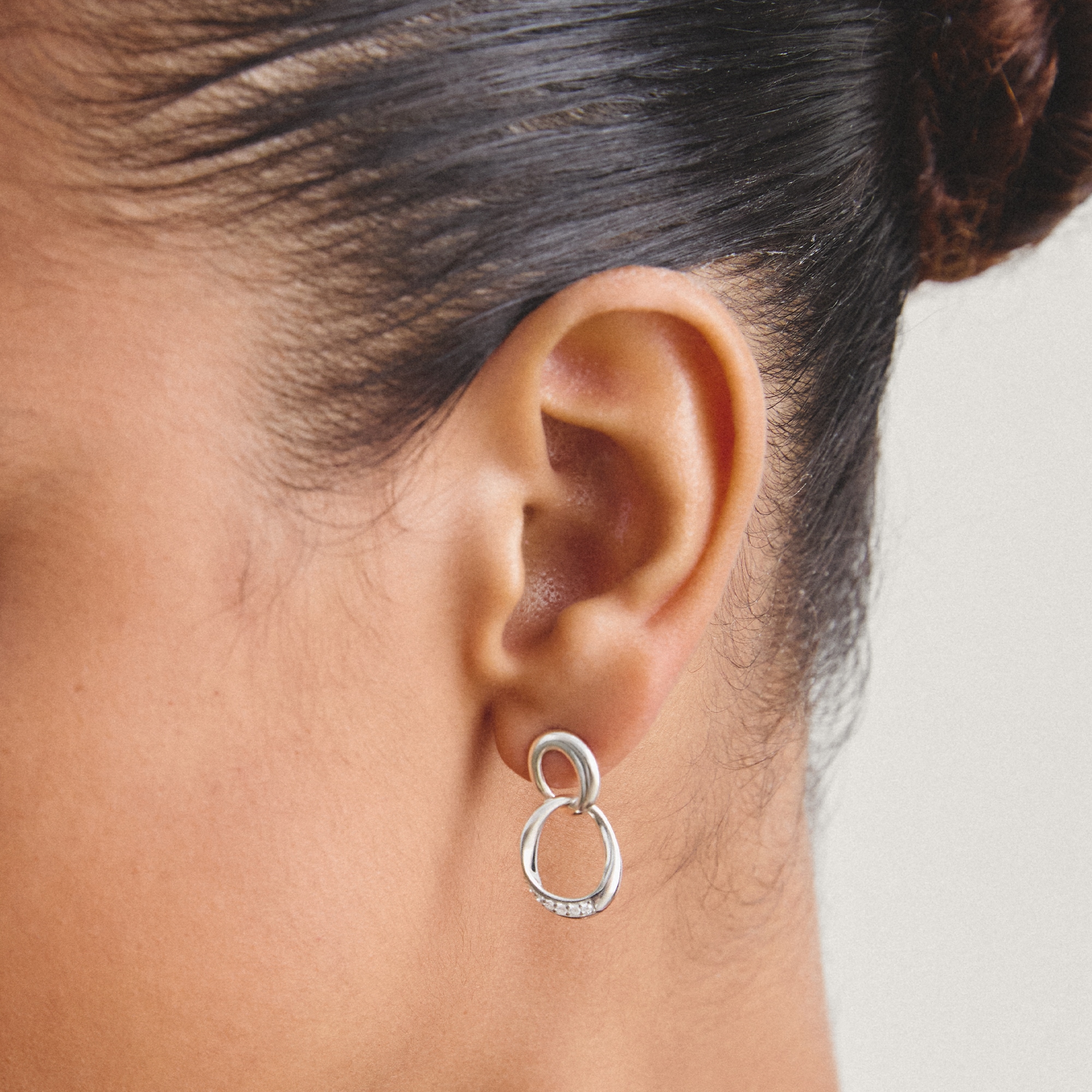 THOMAS SABO Paar Ohrstecker »Together Ohrringe silbern« mit Zirkonia (synth.)