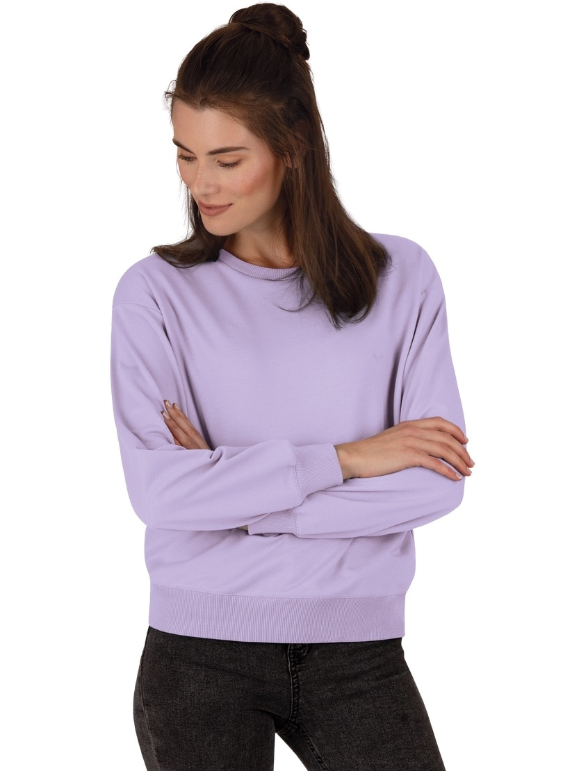 Trigema Sweatshirt »TRIGEMA | Dünnes bestellen für Sweatshirt« BAUR