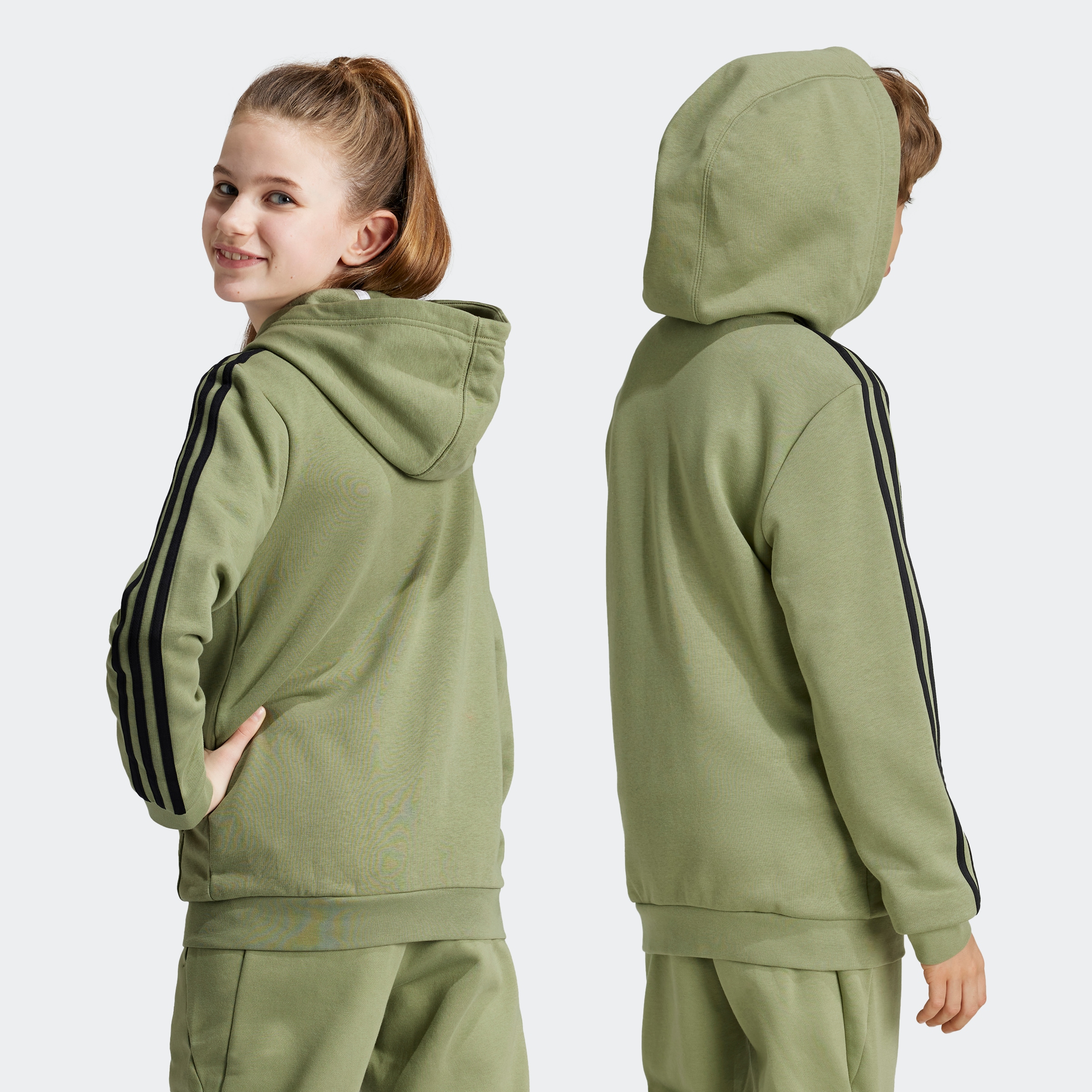 adidas Sportswear Kapuzensweatshirt »U 3S FL FZ HOOD«