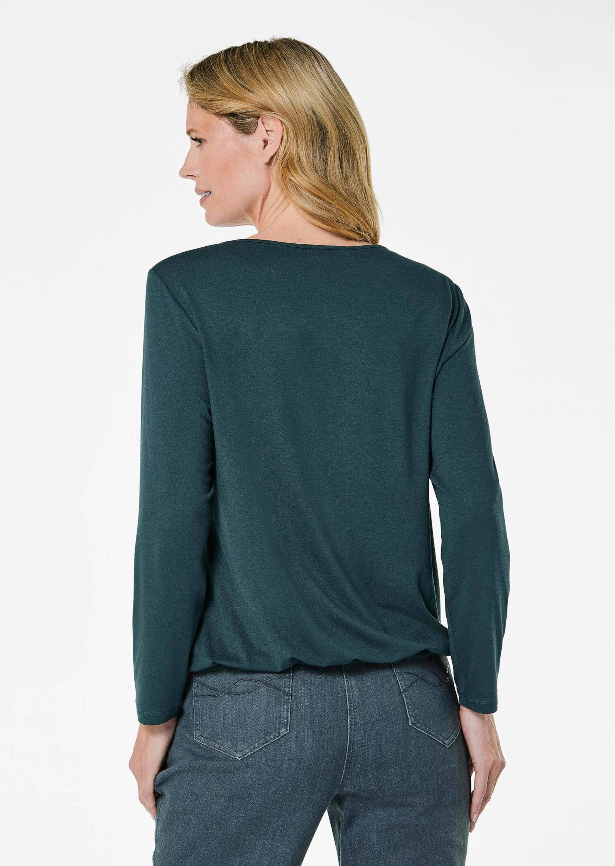 GOLDNER Kurzarmbluse »Blusenshirt Blusenshirt«