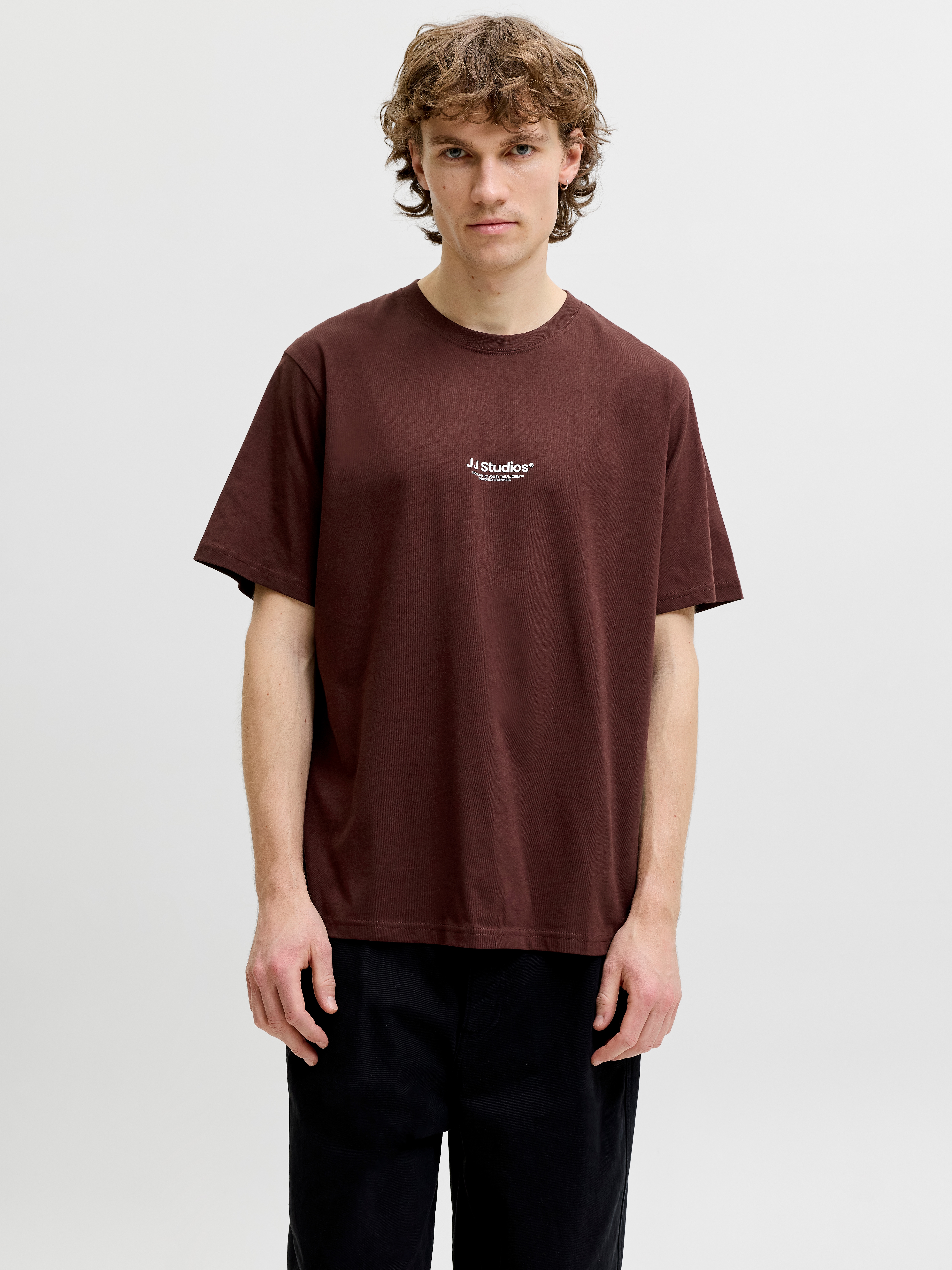 Jack & Jones 1100000002199 "JJESOHO TEE SS CREW NECK NOOS" Baumwolle, relaxed fit