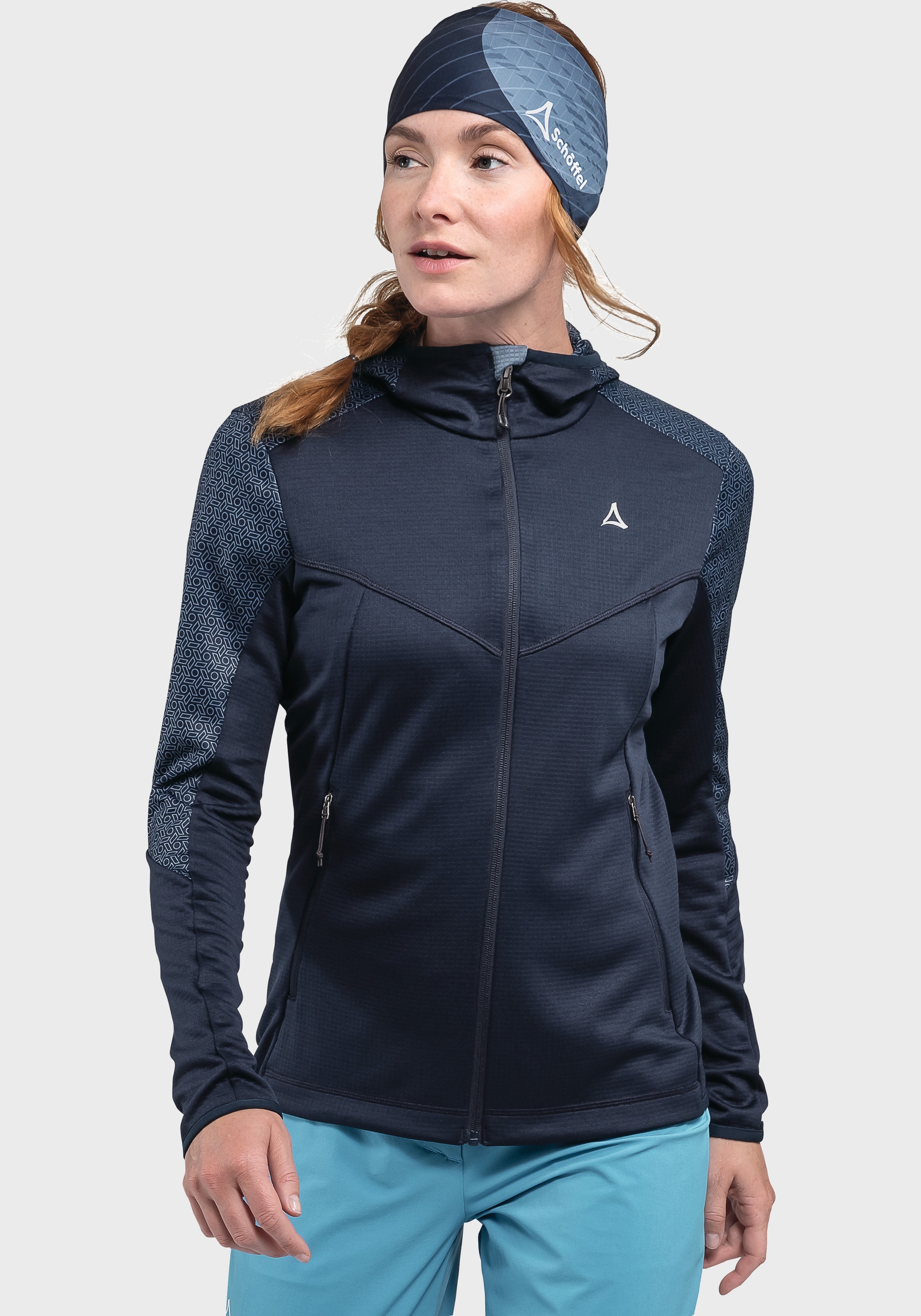 Schöffel Fleecejacke »Fleece Hoody Svardalen L«, mit Kapuze