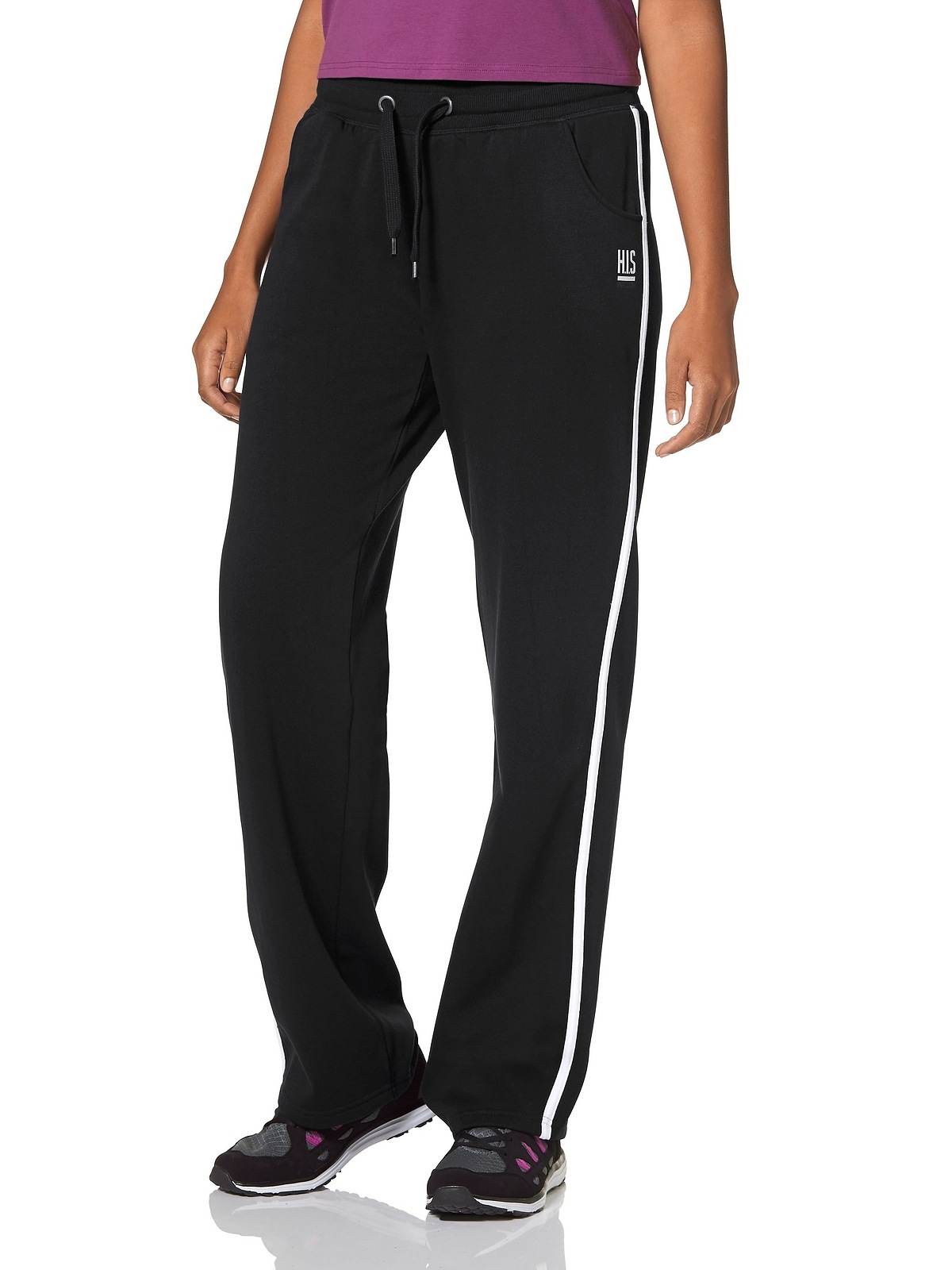 H.I.S Sporthose »Große Größen«, Elastisches Bündchen mit Kordelzug