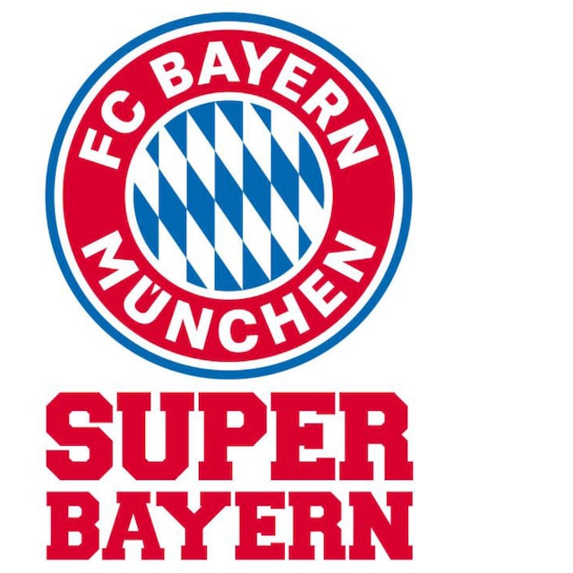 Wall-Art Wandtattoo »Fußball FCB Super Bayern«, (1 St.) kaufen | BAUR