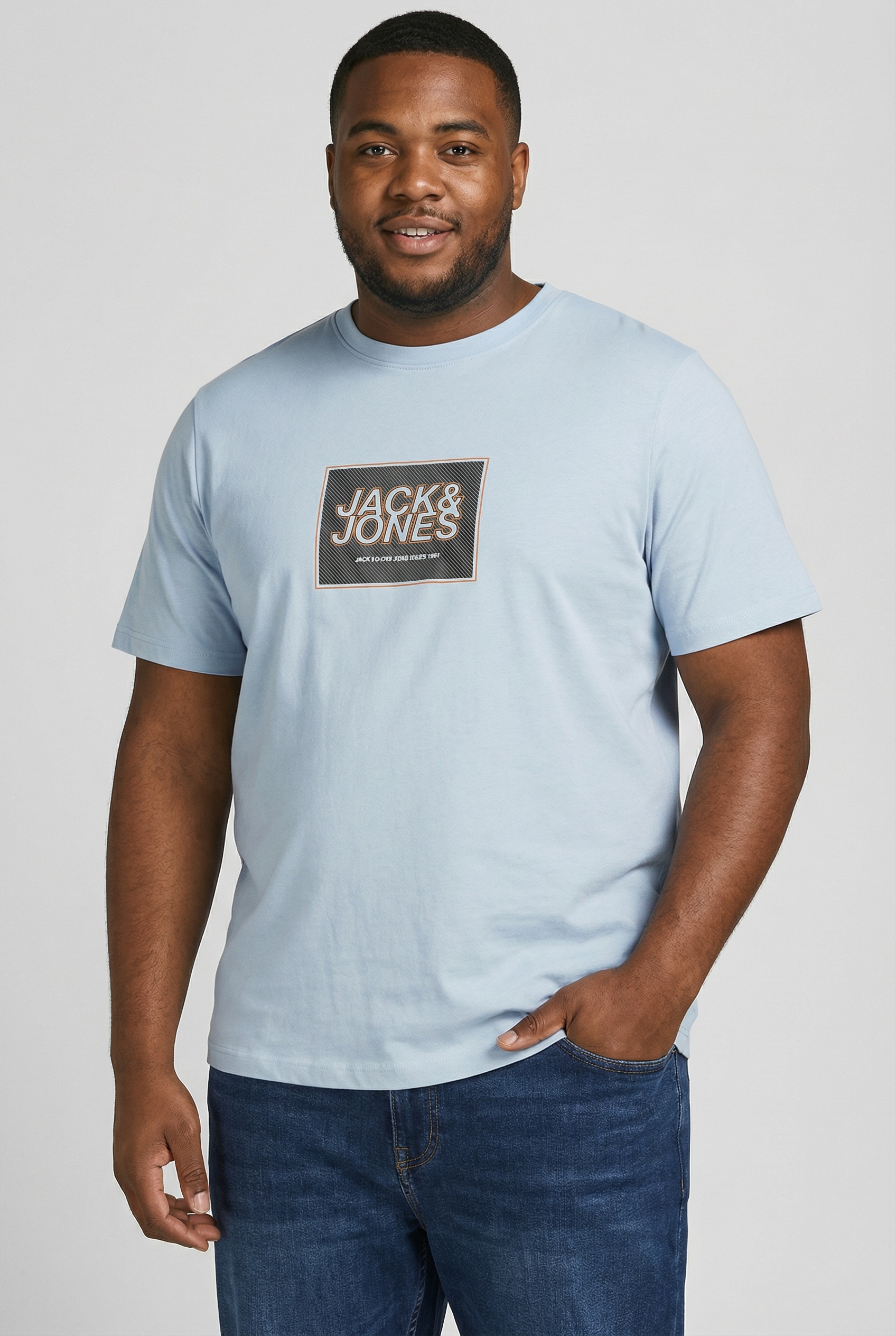 Jack & Jones PlusSize T-Shirt »JJRAIN TEE SS CREW NECK 3PK MP PLS« Packung, 3 tlg.