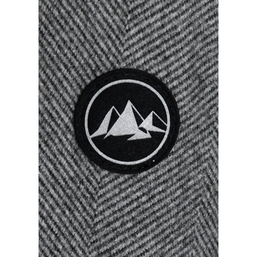Damenmode Jacken & Mäntel Polarino Kurzmantel, aus weichem angerautem Webmaterial mit Fischgrät-Muster anthrazit Damenmode Jacken & Mäntel Polarino Kurzmantel, aus weichem angerautem Webmaterial mit Fischgrät-Muster anthrazit