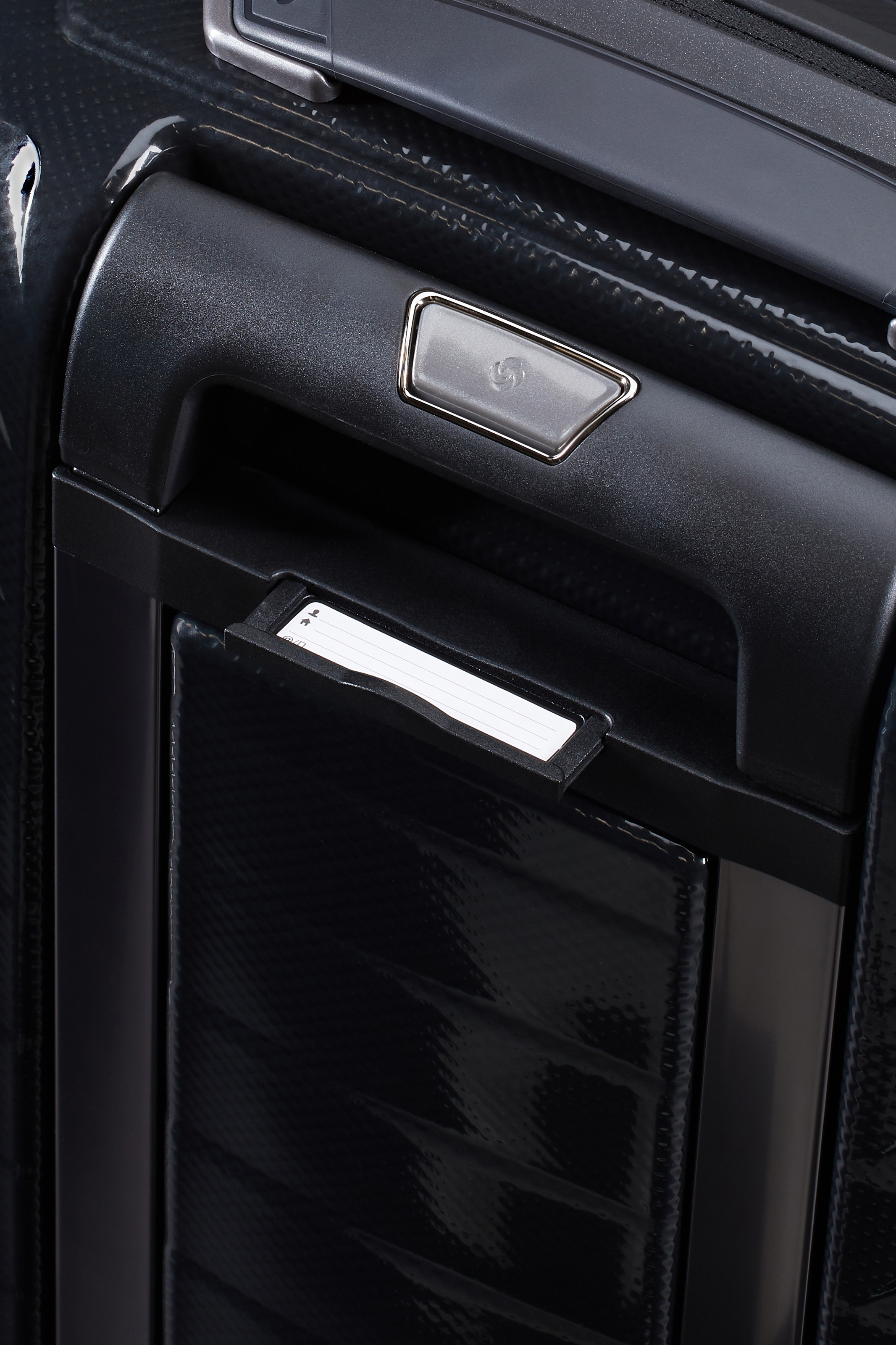 Samsonite Hartschalen-Trolley »PROXIS 55 EXP easy access«, 4 Rollen, Handgepäck Hartschalenkoffer Volumenerweiterung Laptopfach