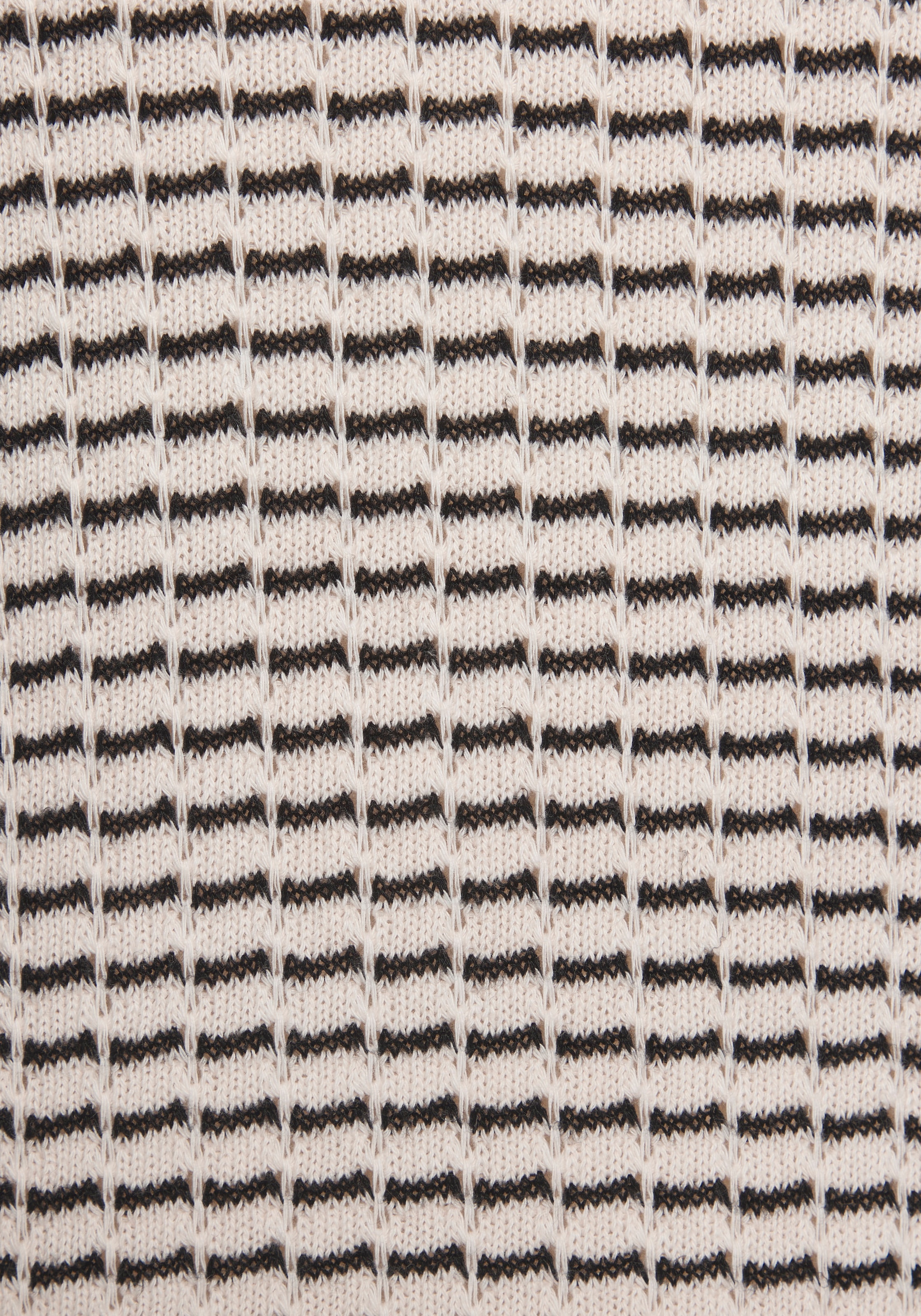 Vivance Langarm-Poloshirt »aus strukturierter Strickqualität«, schöne Strick-Qualität