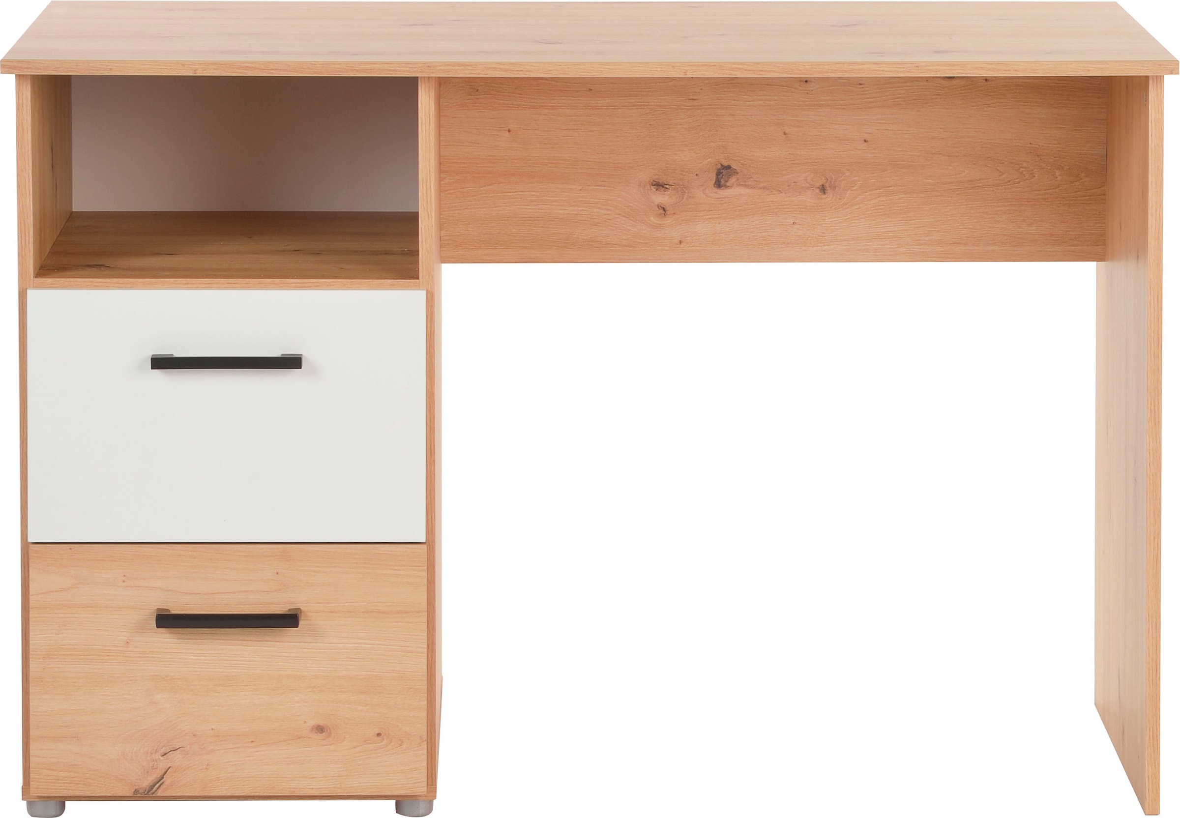 arthur berndt Jugendzimmer-Set »Jugendzimmer-Set »Bente« 5-teilig« 5tlg -Schrank, Bett, Schreibtisch, Sideboard, Standregal, 5 tlg. Stauraumstark, pflegeleicht, zeitlos, Made in Germany