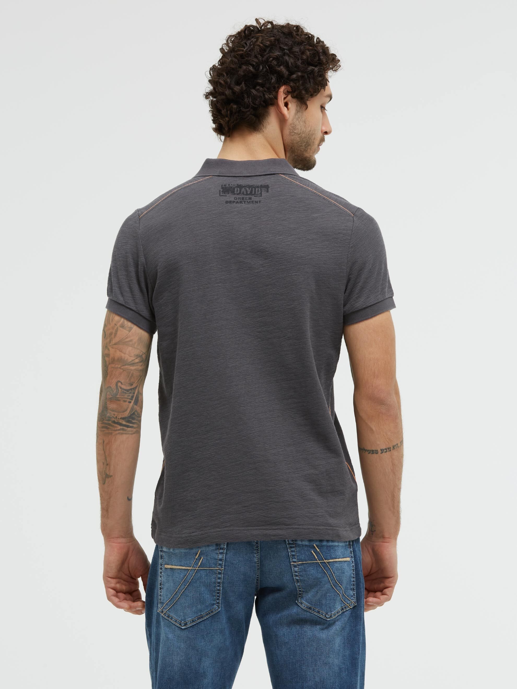 CAMP DAVID Poloshirt mit Stickerei