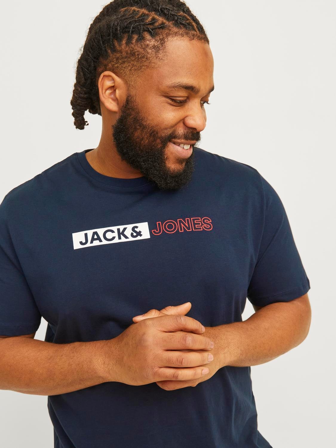 Jack & Jones PlusSize T-Shirt »JJECORP LOGO TEE PLAY SS O-N NOOS PLS«