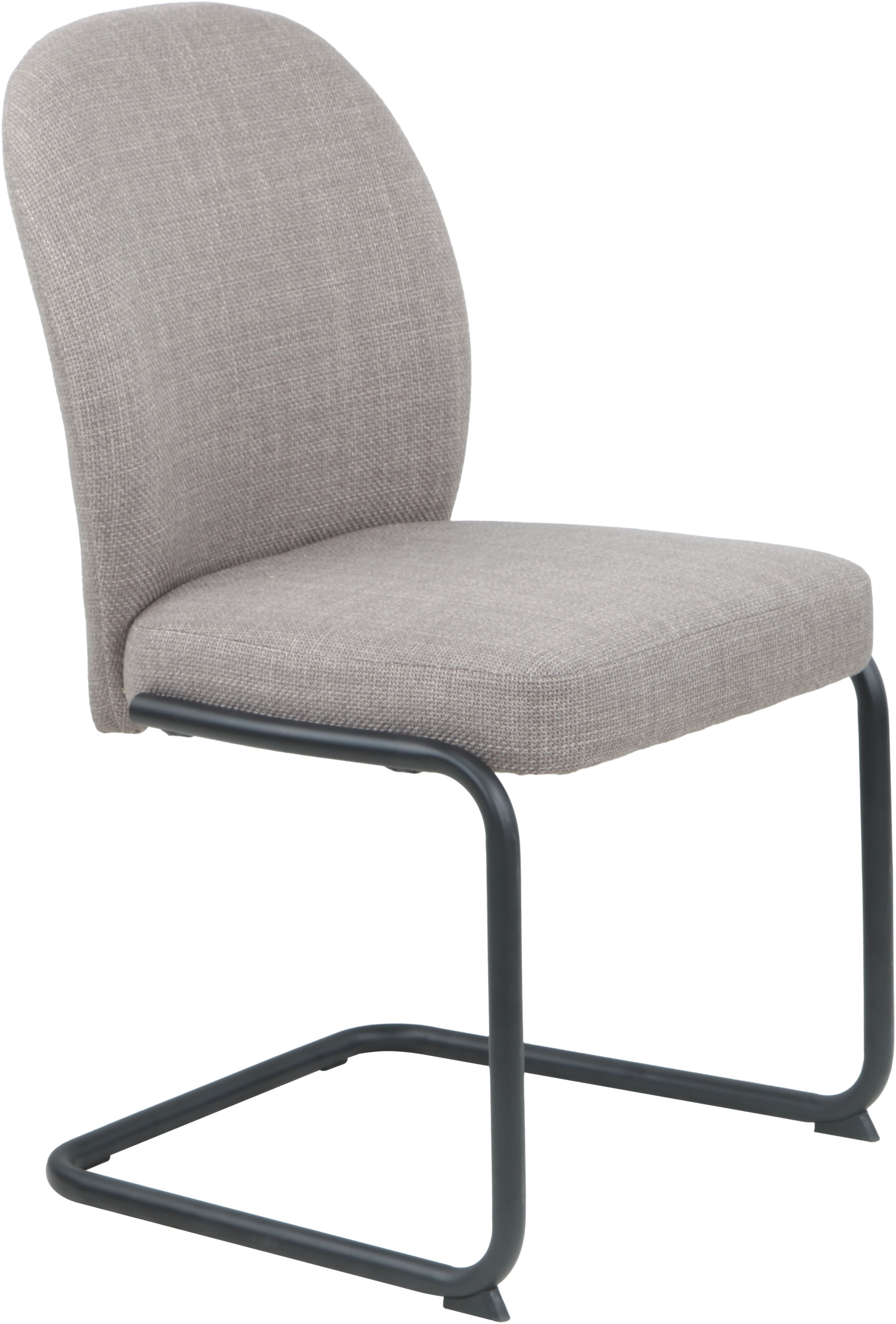 Thumbnail - HELA Freischwinger "KAREN" (Set) 2 Stk.Esszimmerstuhl, Rundrohrgestell, gepolstert, Webstoff, Schwingstuhl