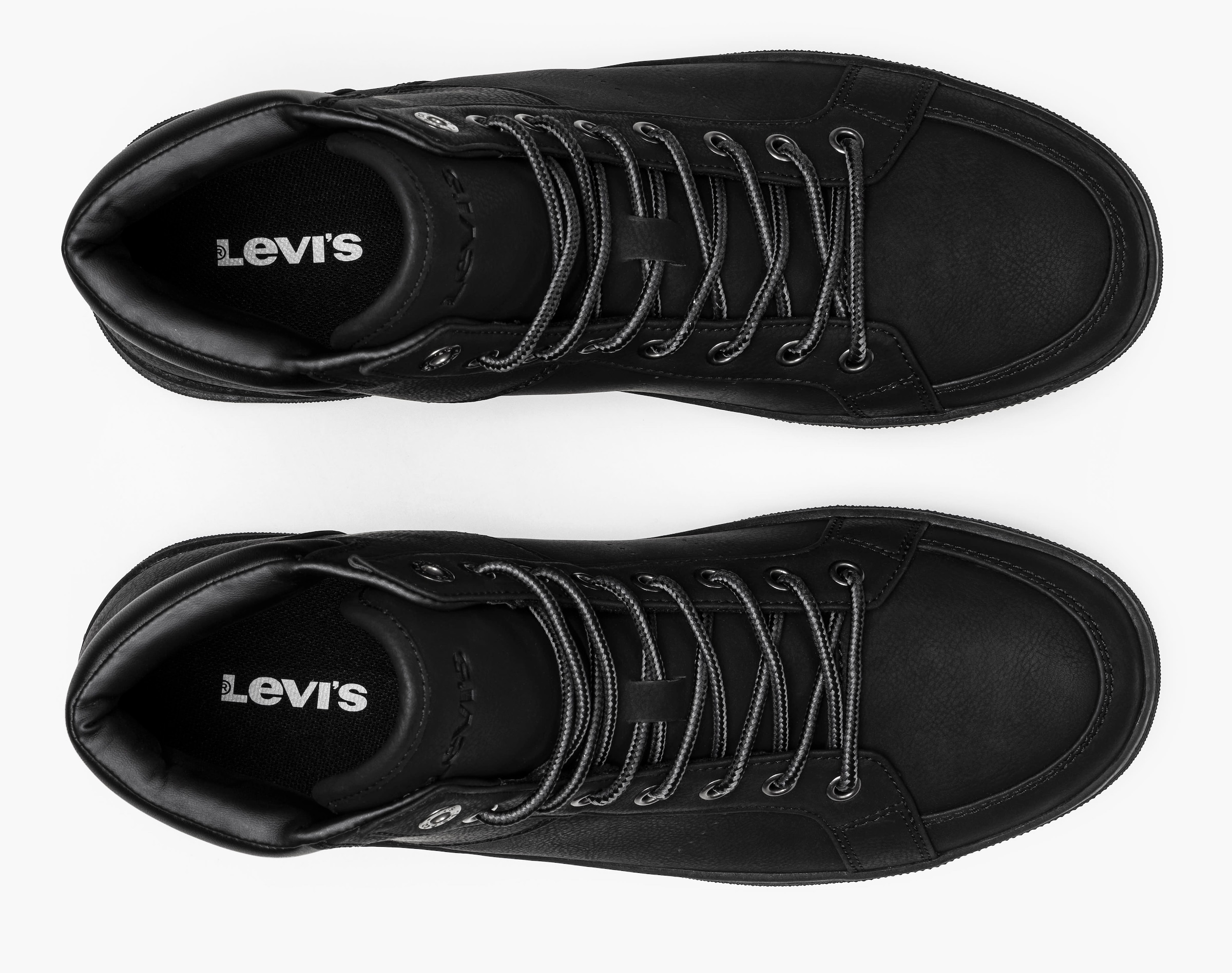 Levi's® Sneaker »PIPER MID«, Schnürboots, Freizeitschuh, Schnürer mit Logoprägung