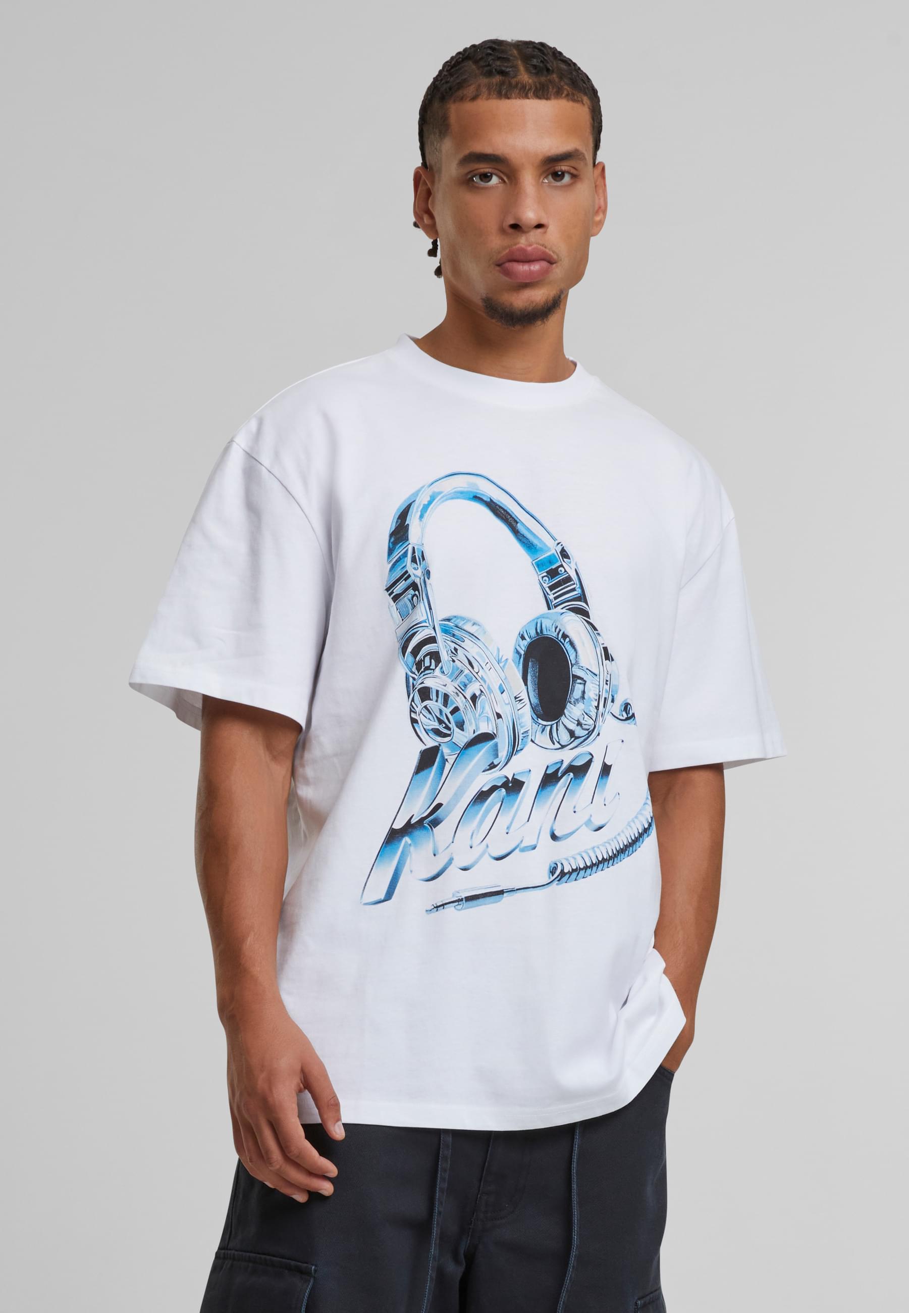 Thumbnail - Karl Kani T-Shirt "Karl Kani Kani Headphone Print T-Shirt" 1 Stk.