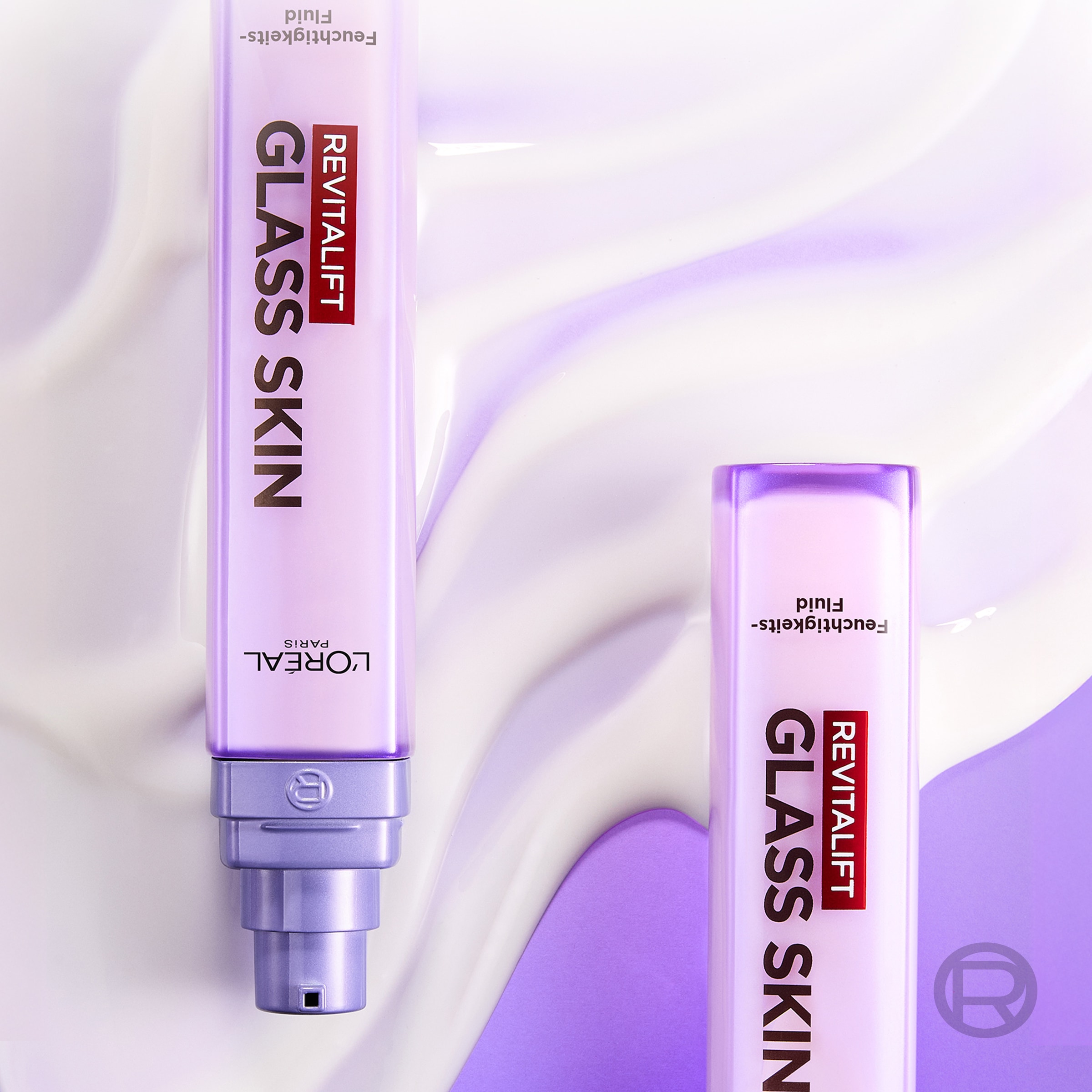 L'ORÉAL PARIS Gesichtsfluid »REVITALIFT GLASS SKIN FEUCHTIGKEITSFLUID« glättet die Hautoberfläche für eine glowy Ausstrahlung