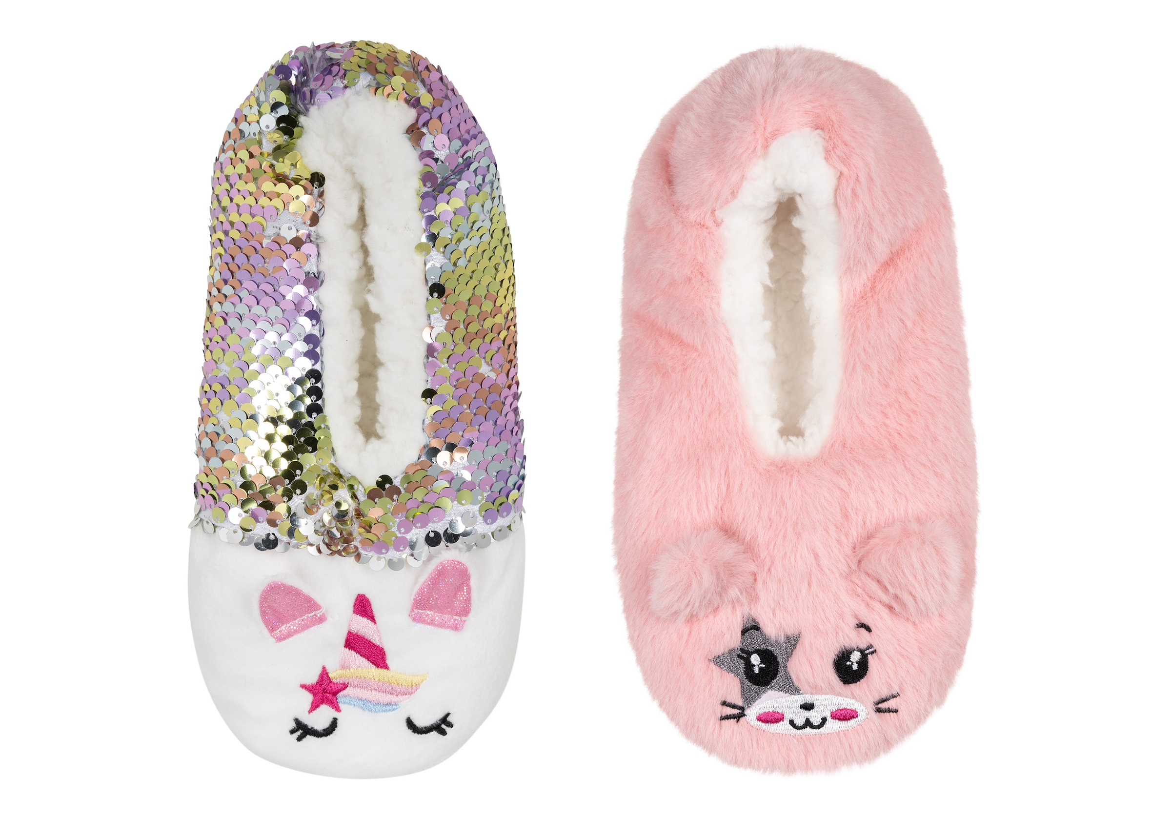 CAMANO Kinder Haussocken "warm & cozy", Gr. 29orchid smoke, Polyester, unifarben, Socken, mit elastischem Bund