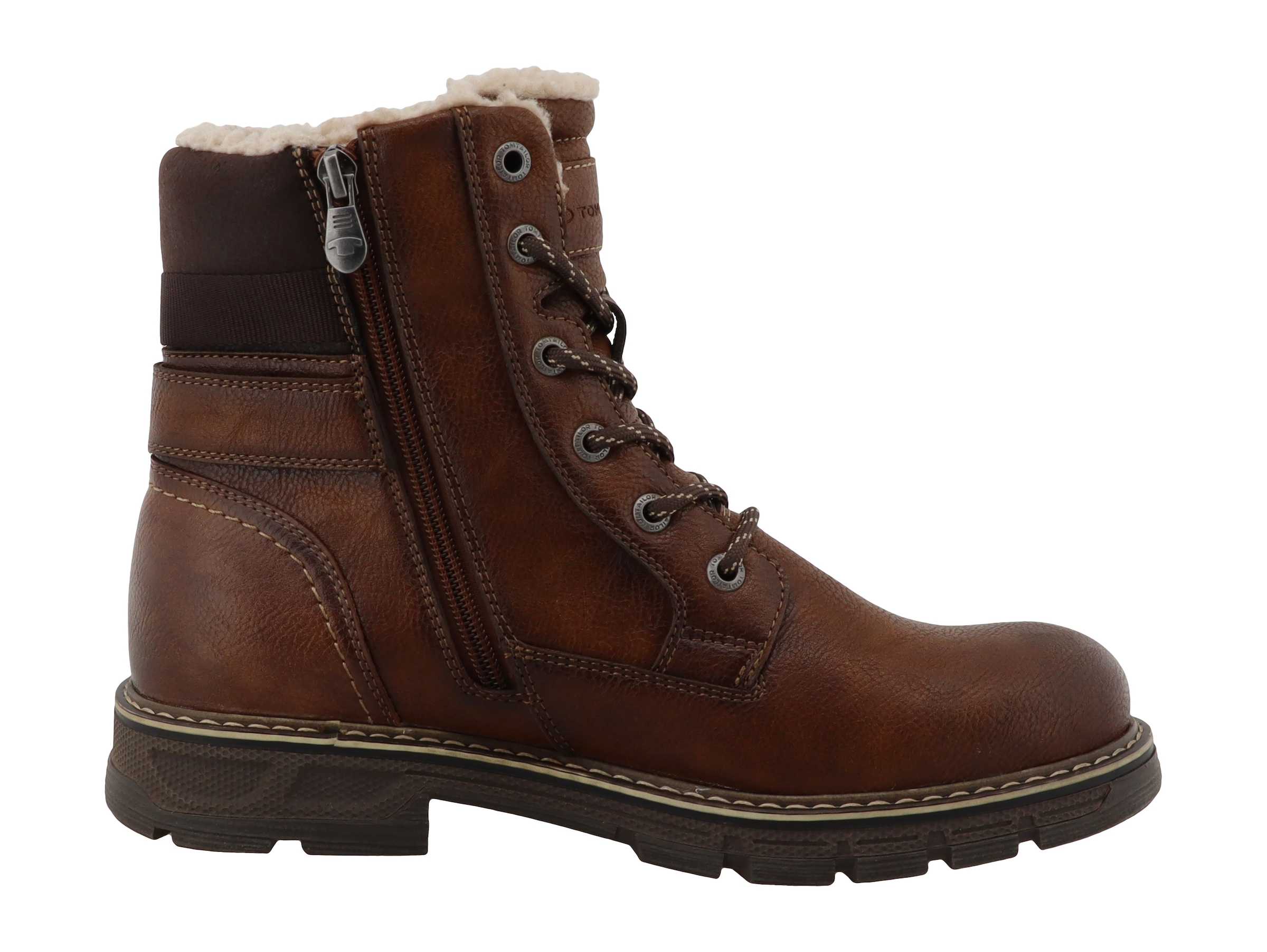 TOM TAILOR Winterboots  Schnürboots mit wasserabweisender TEX-Ausstattung
