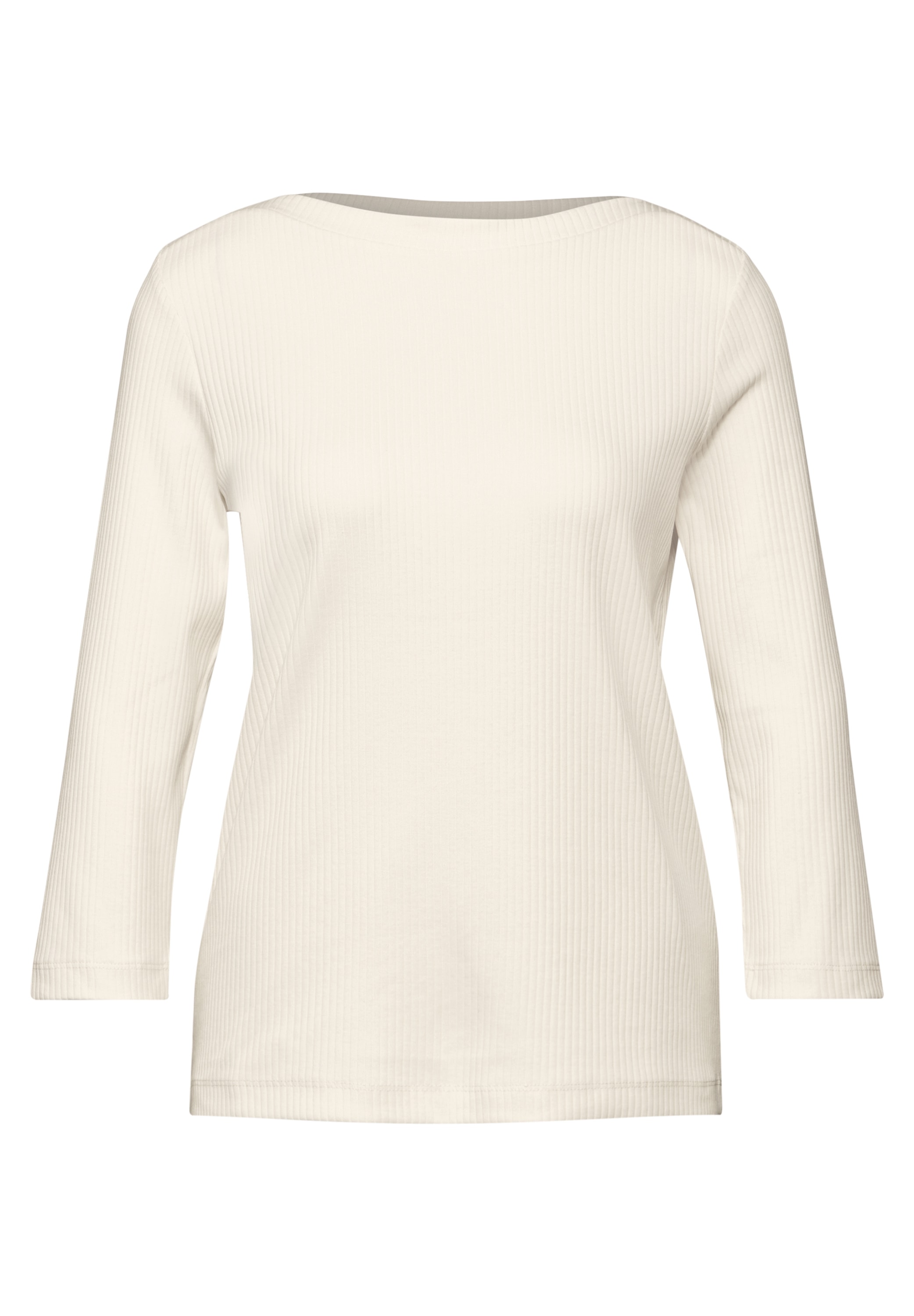 STREET ONE 3/4-Arm-Shirt, aus softem Materialmix