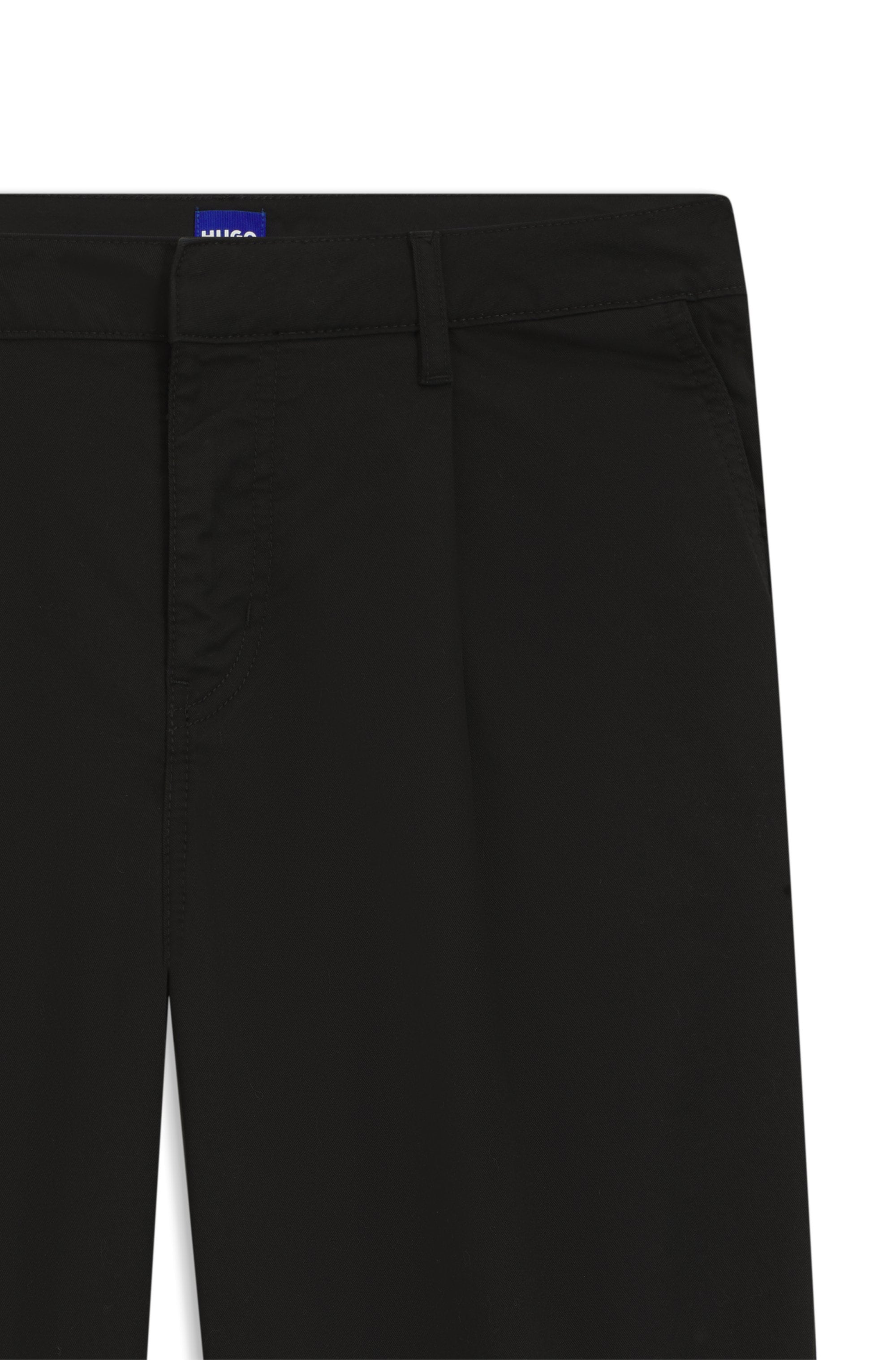 HUGO Blue Bundfaltenhose »Hulisea«  Straight Leg