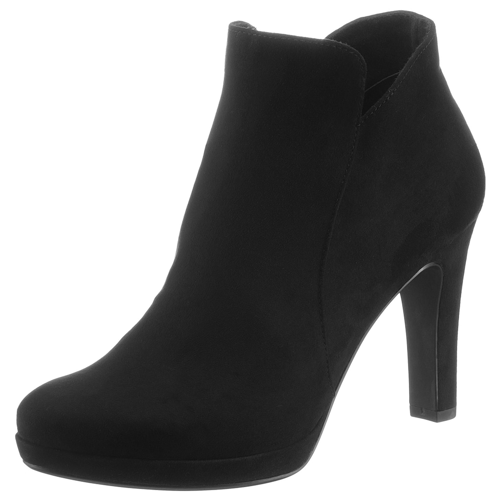 Tamaris High-Heel-Stiefelette, Abendmode, High-Heel-Stiefelette, Ankleboots im femininen Look